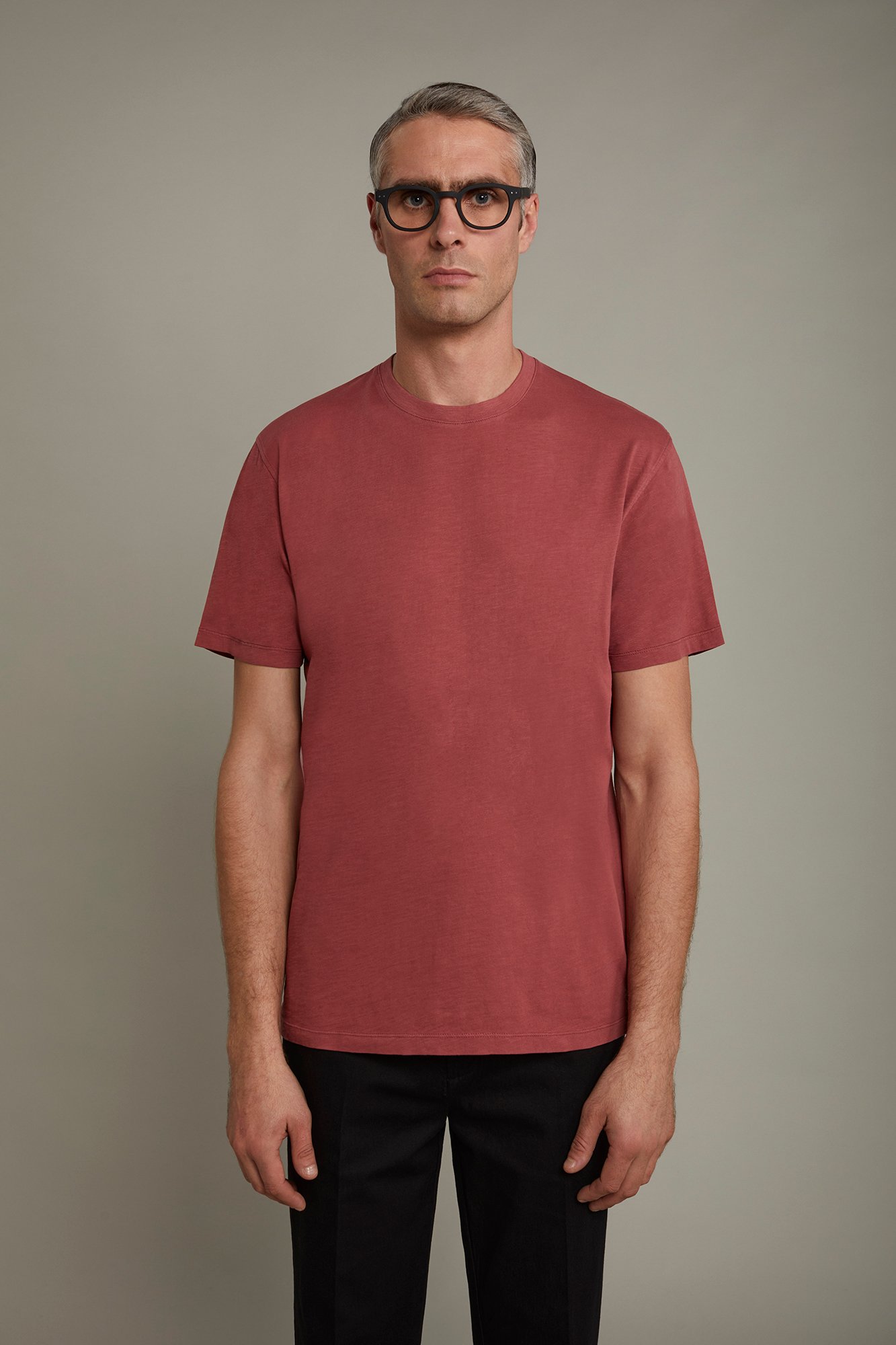 T-shirt Uomo Girocollo 100% Cotone Regular Fit | | T-shirt Uomo Online - Foto 3