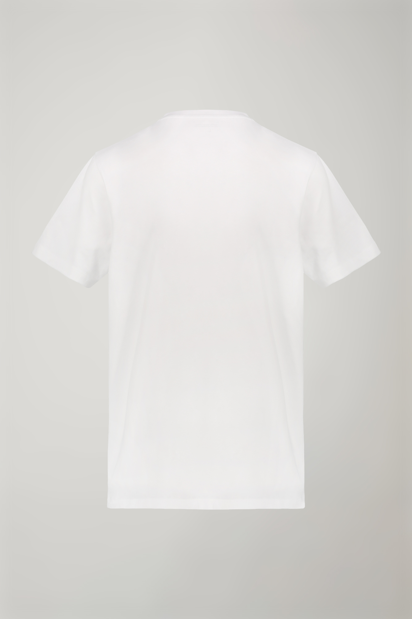 Herren-T-Shirt mit Rundhalsausschnitt aus 100 % Baumwolle in normaler Passform image number null