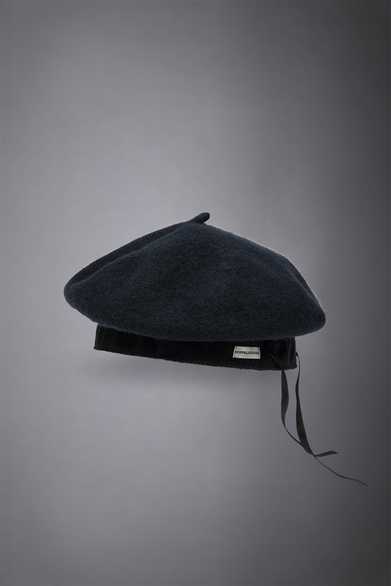Women's beret 100% plain wool image number null