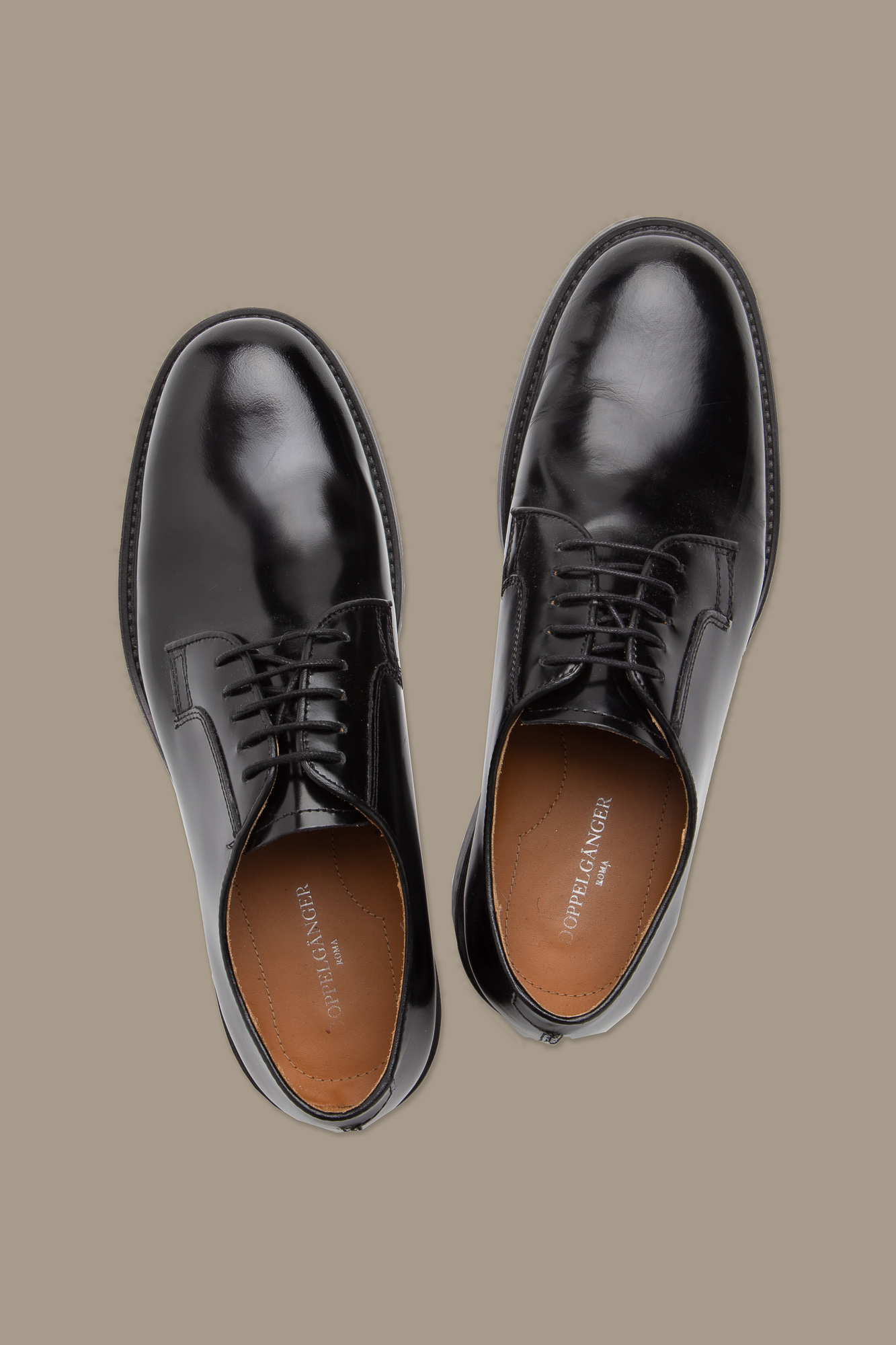 Scarpa derby liscia - 100% pelle image number null
