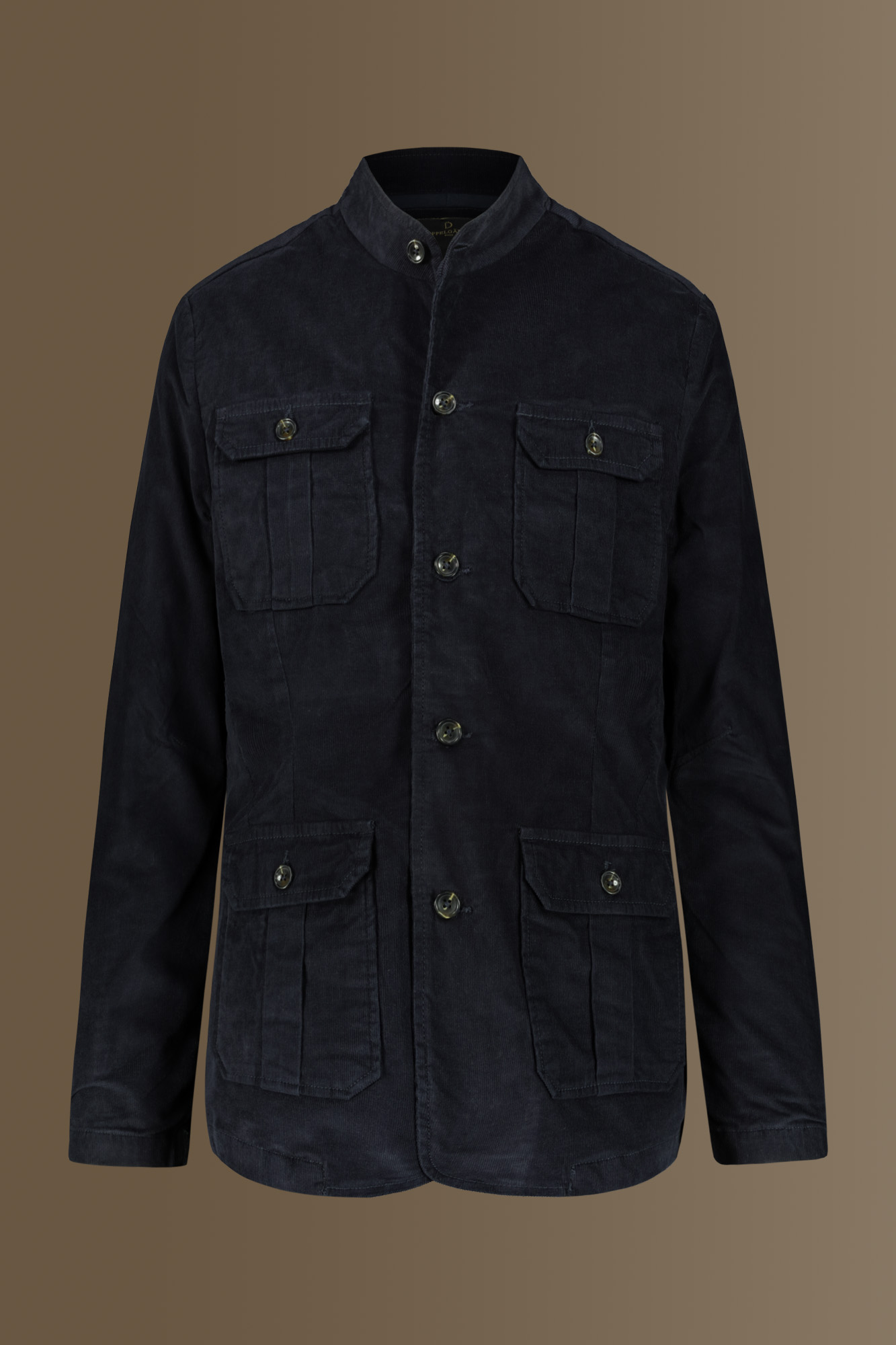 Field jacket velluto a coste misto cotone image number null