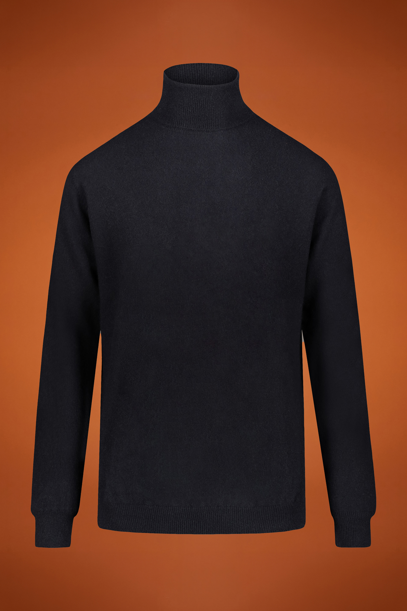 Maglia collo alto 100% cachemire image number null