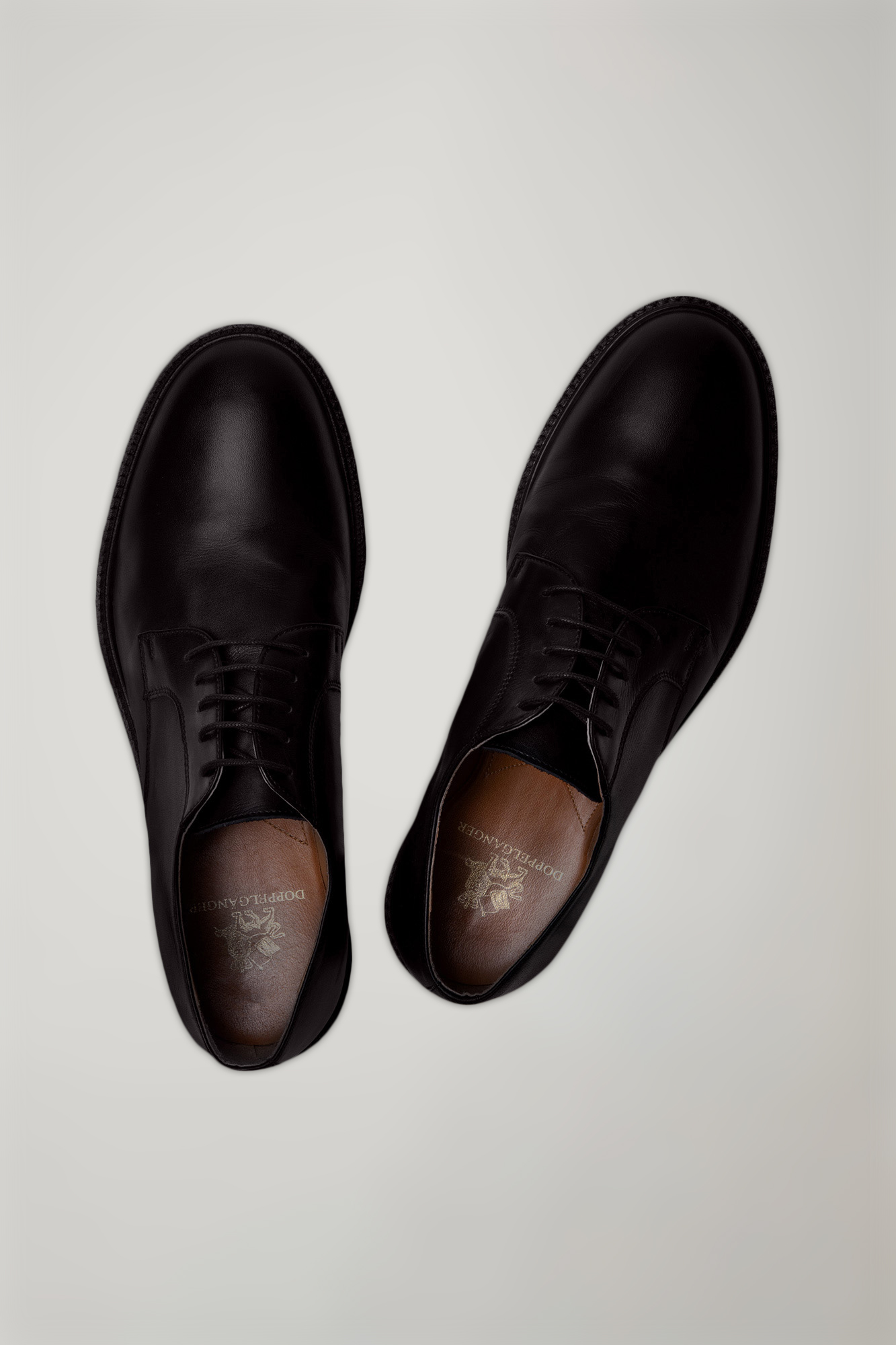 Derby shoes 100% leather image number 3