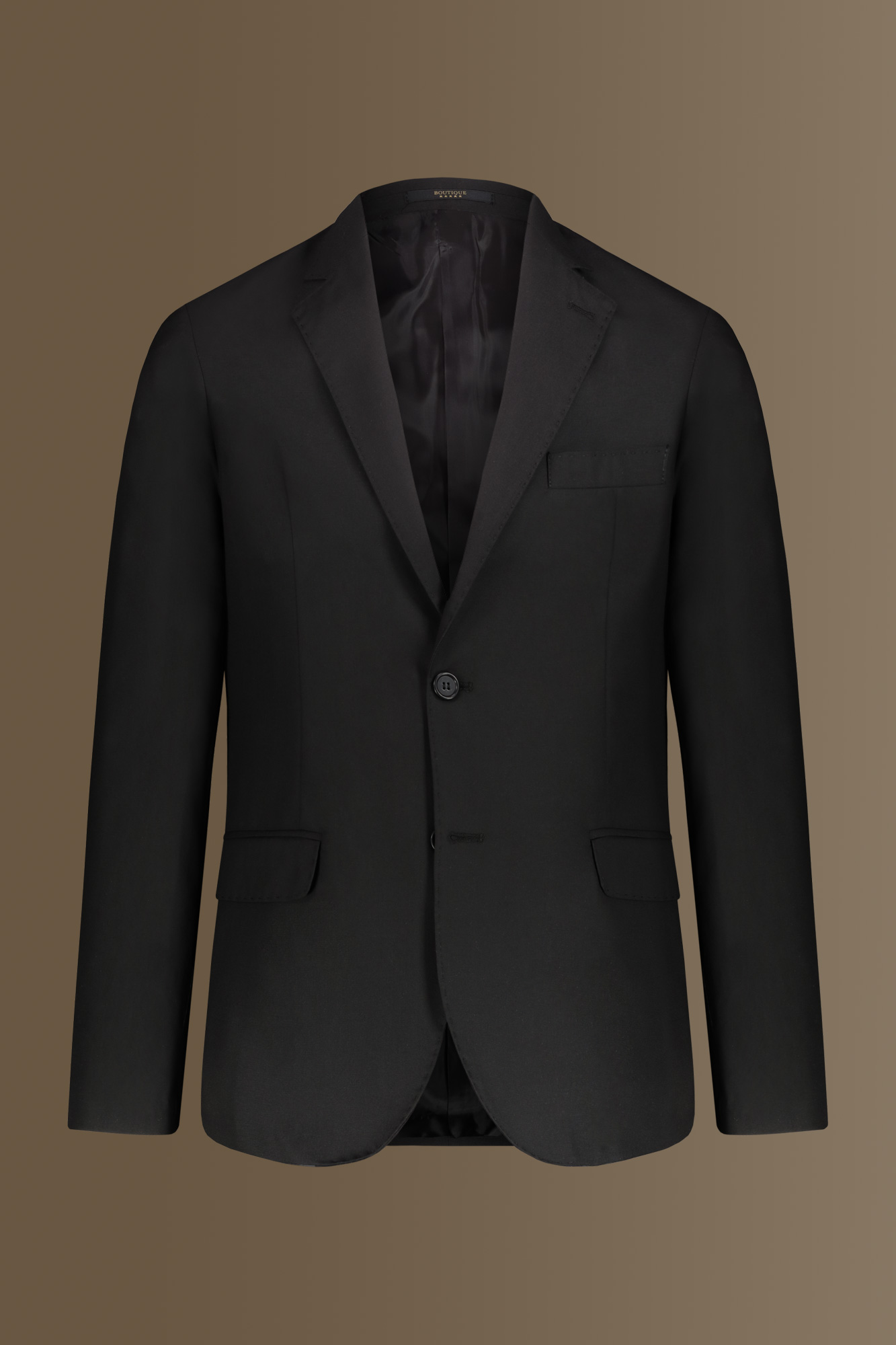 Single breasted suit solid color image number null