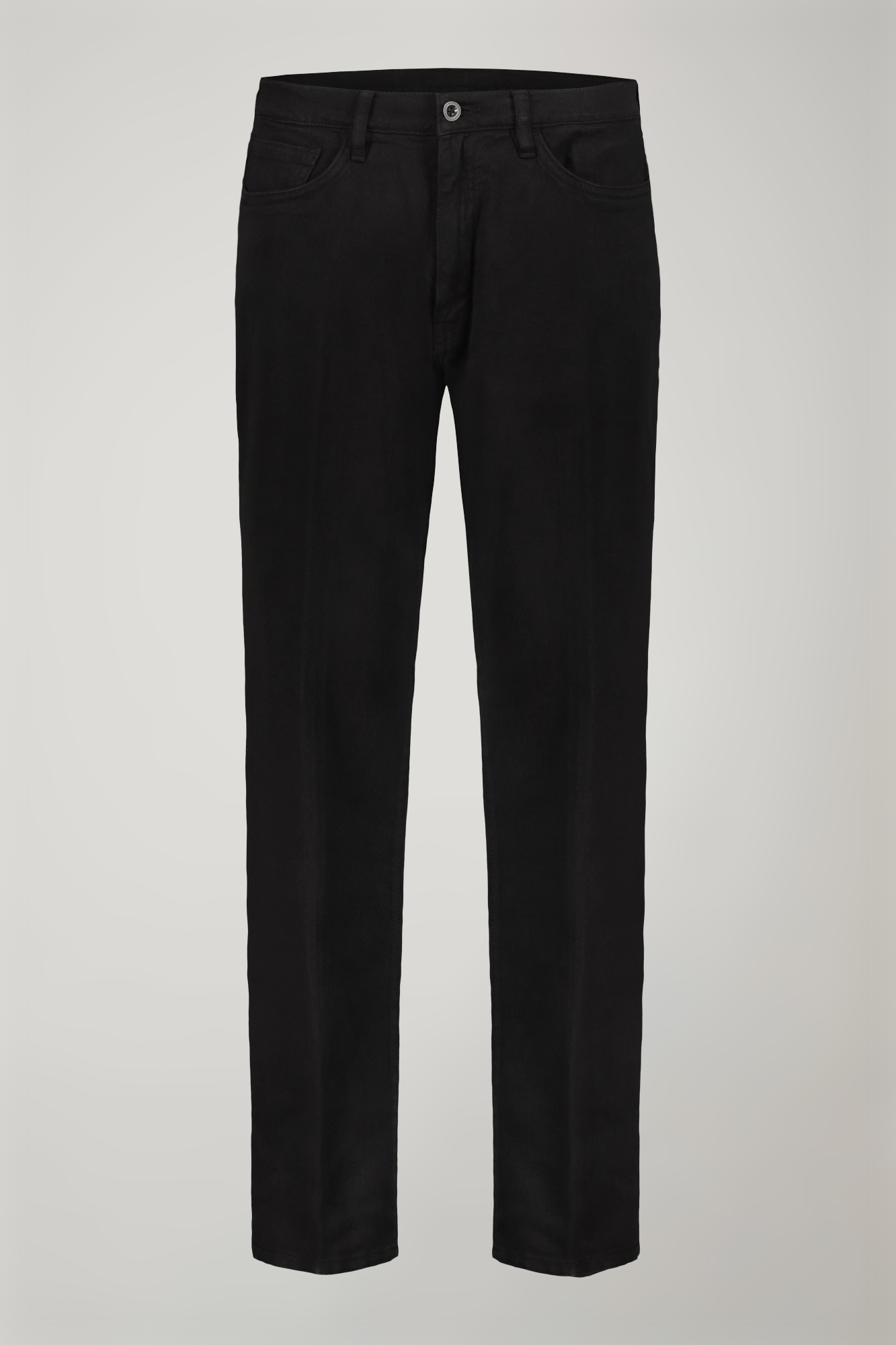 Pantalon homme 5 poches en coton sergé stretch coupe régulière image number null