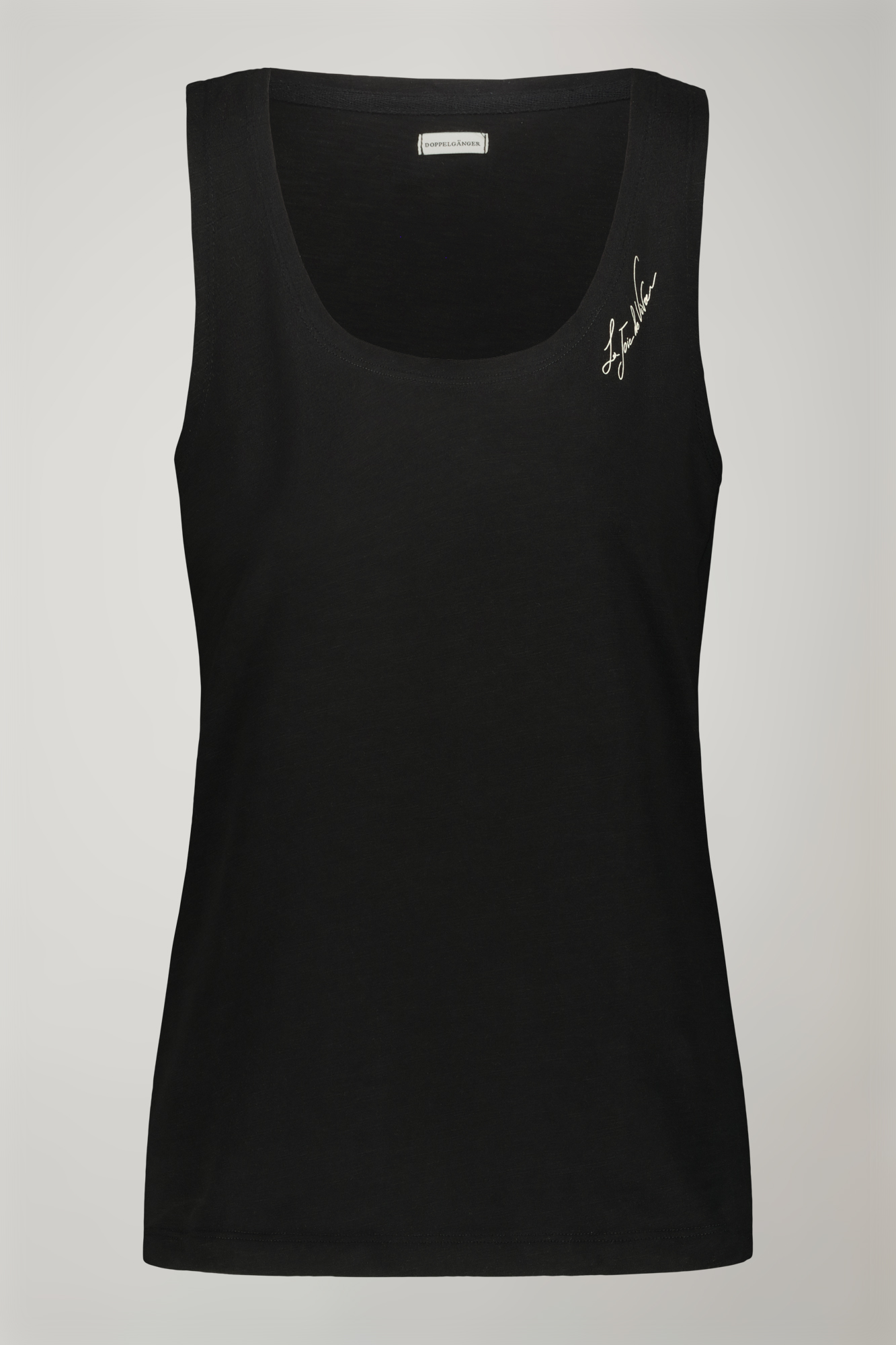 Women’s 100% cotton tank top regular fit image number null