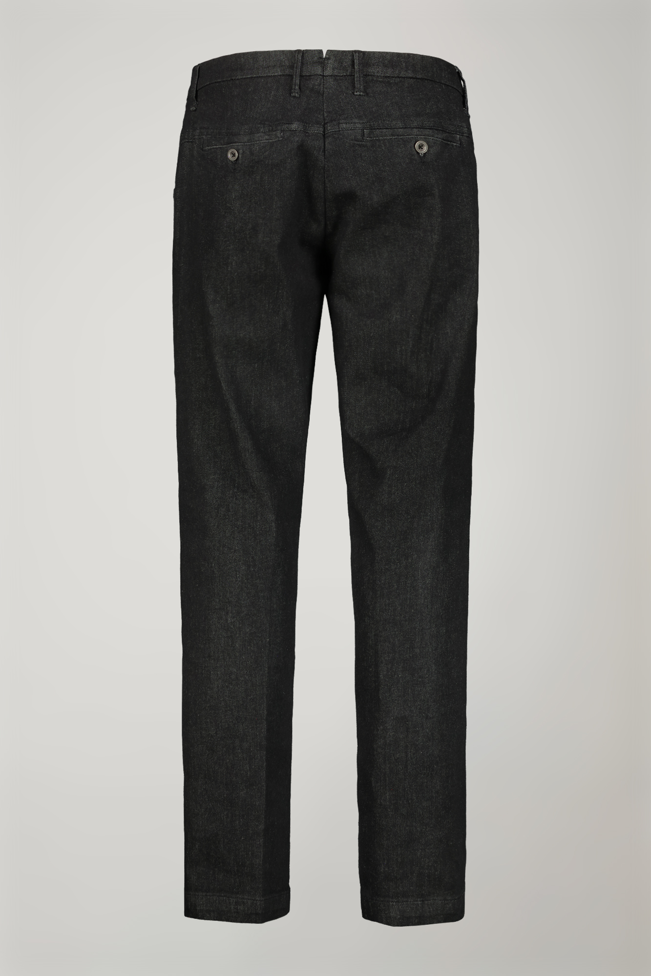 Pantalon homme avec petite pince en tissu denim coupe régulière image number null