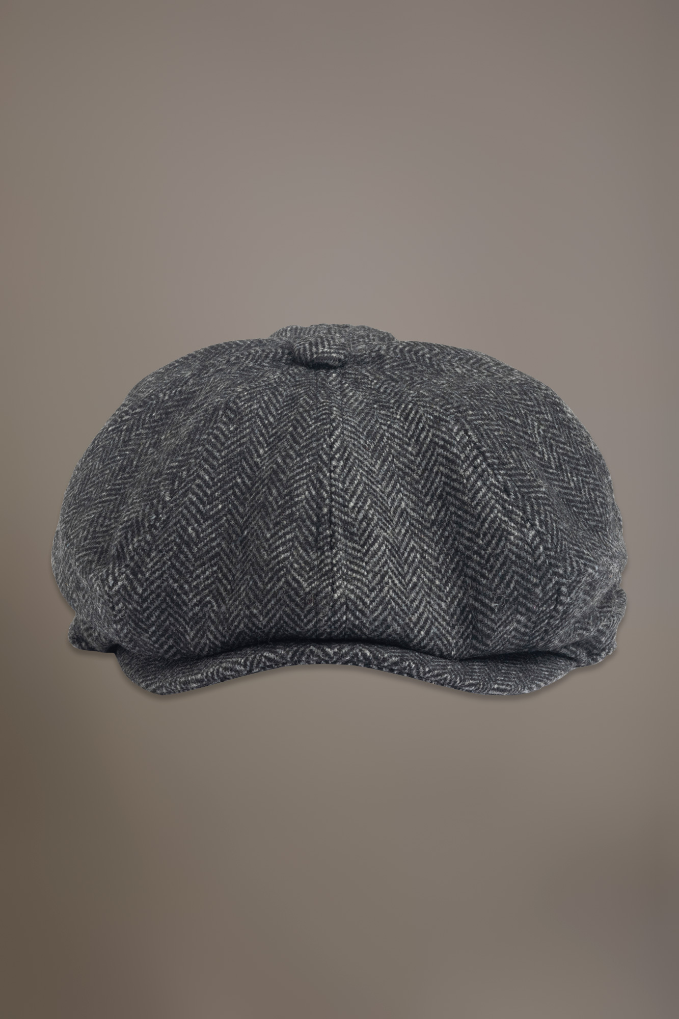 Wool blend newsboy hat image number null