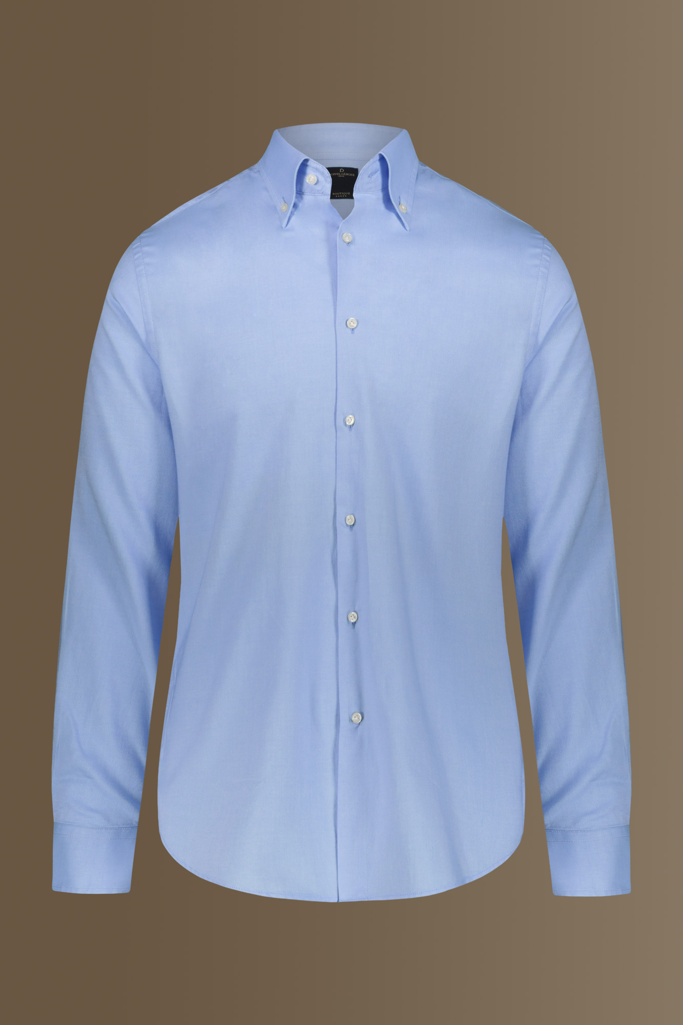 Camicia uomo button down tessuto oxford super leggero image number null