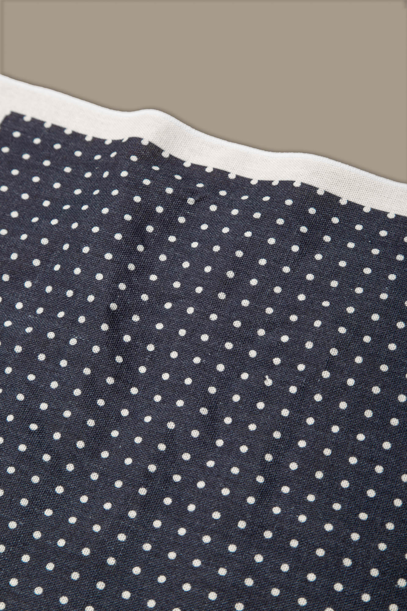 Pochette a pois uomo blue image number null