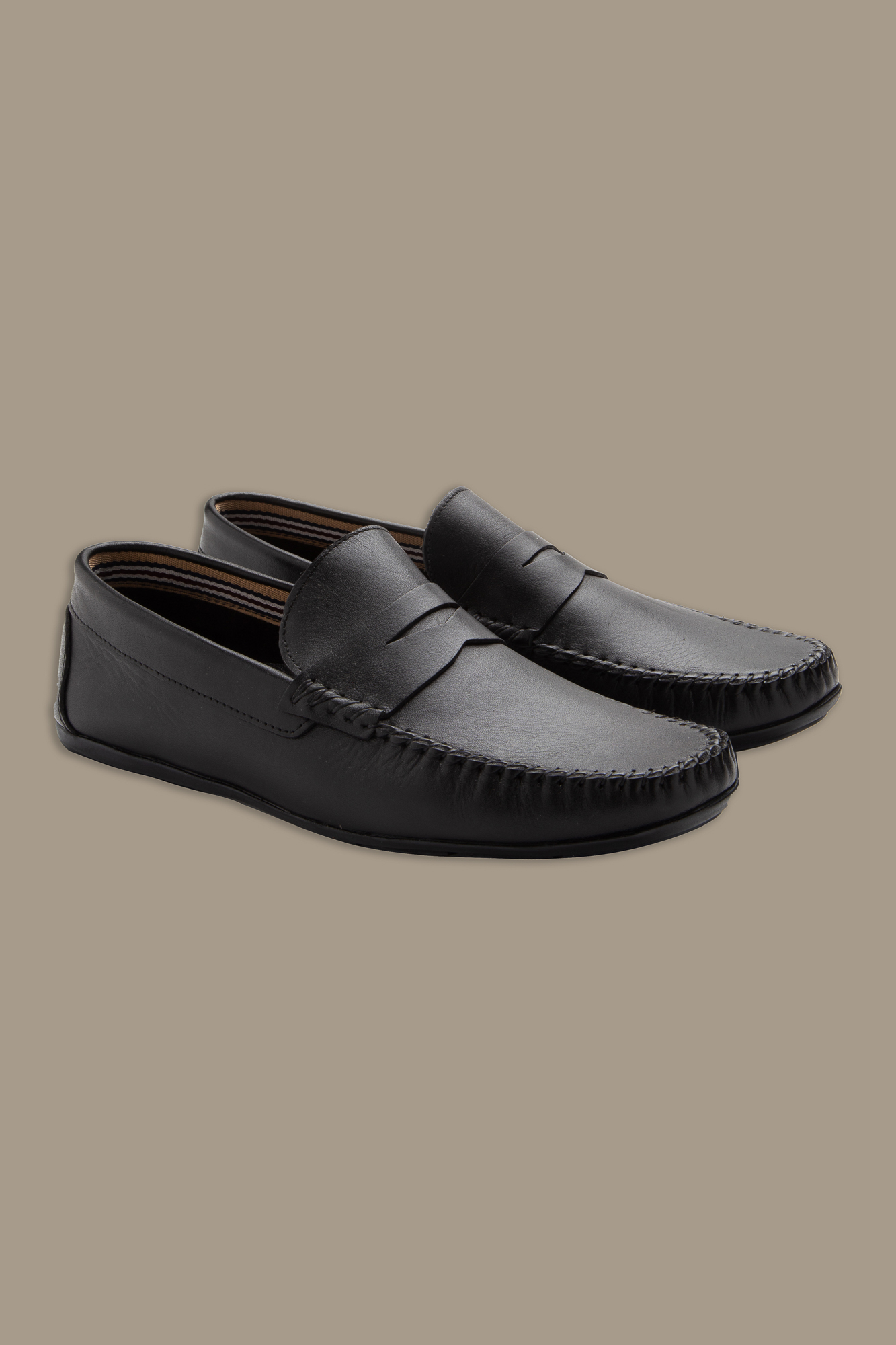 Mocassino 100% pelle image number null