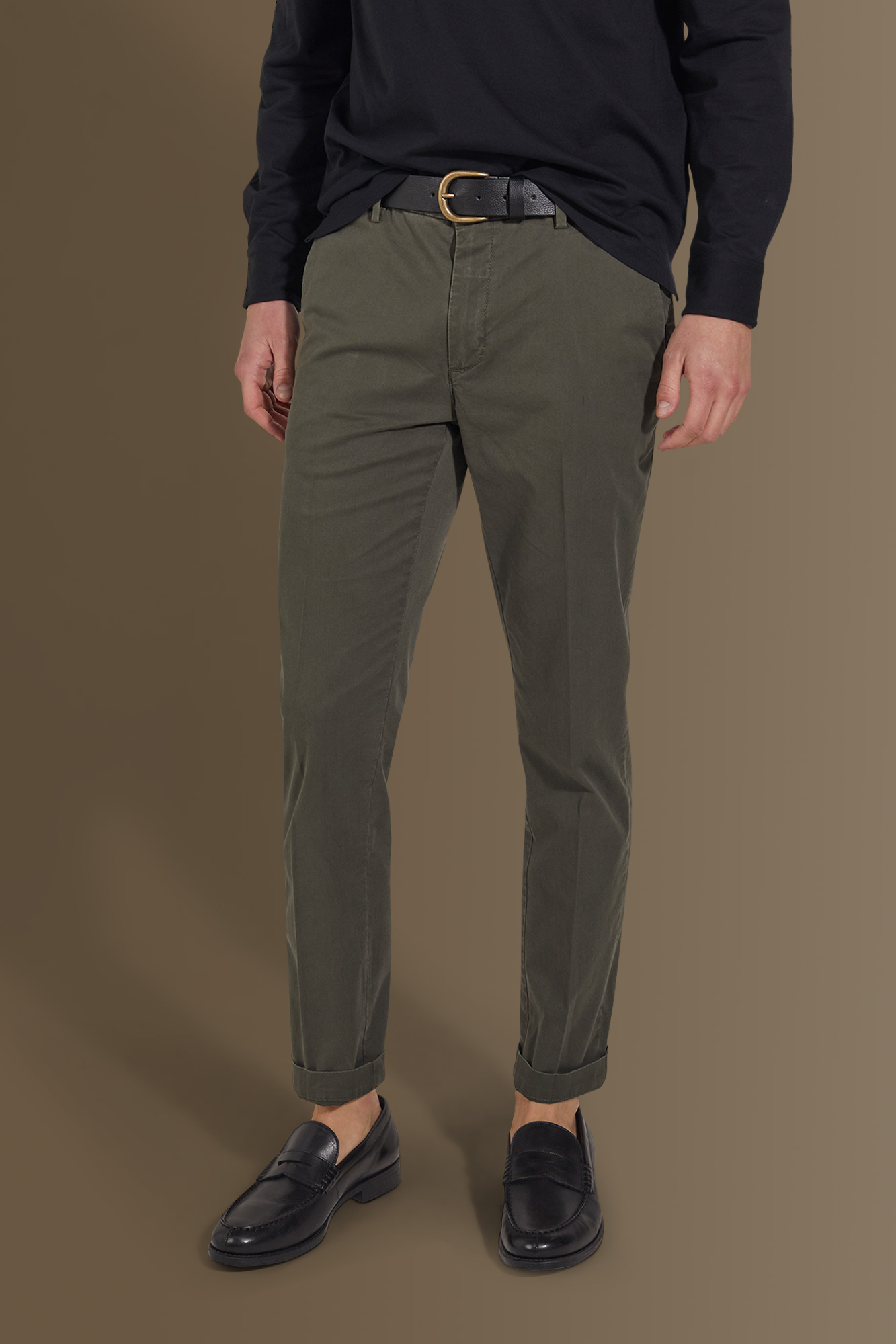 Pantalone chino classico uomo image number null