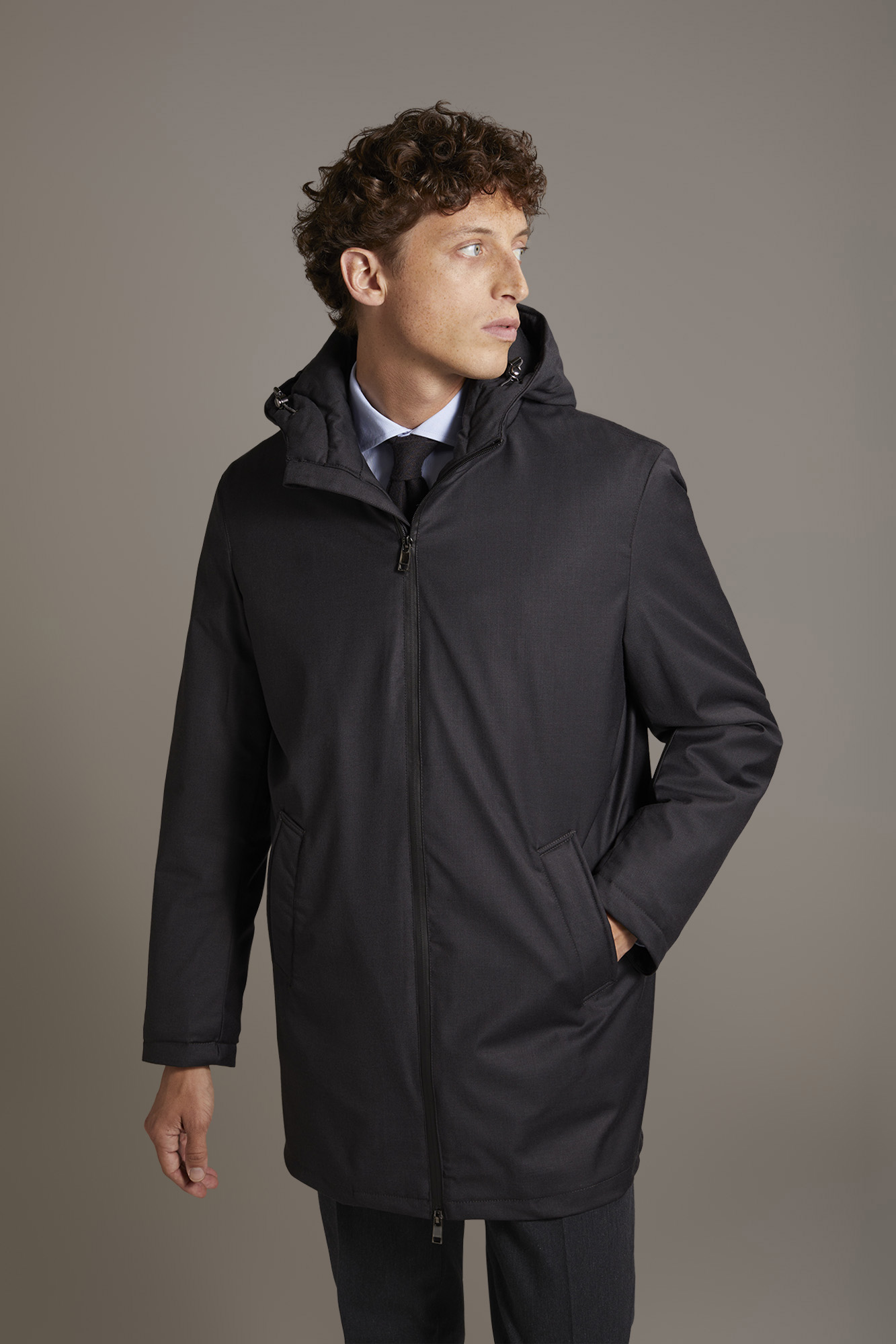 Coated parka image number null