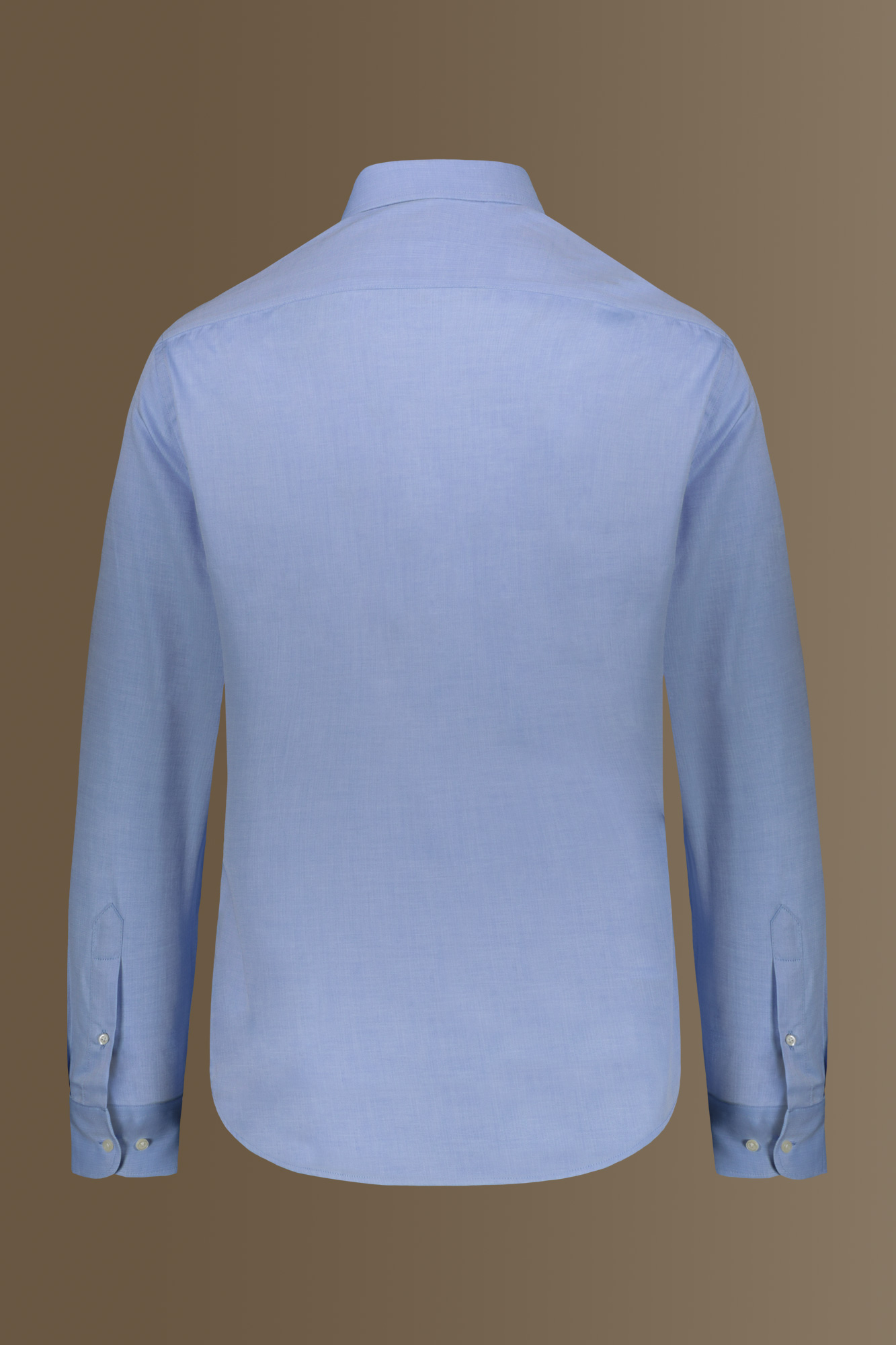 Classic shirt french collar herringbone fabric image number null