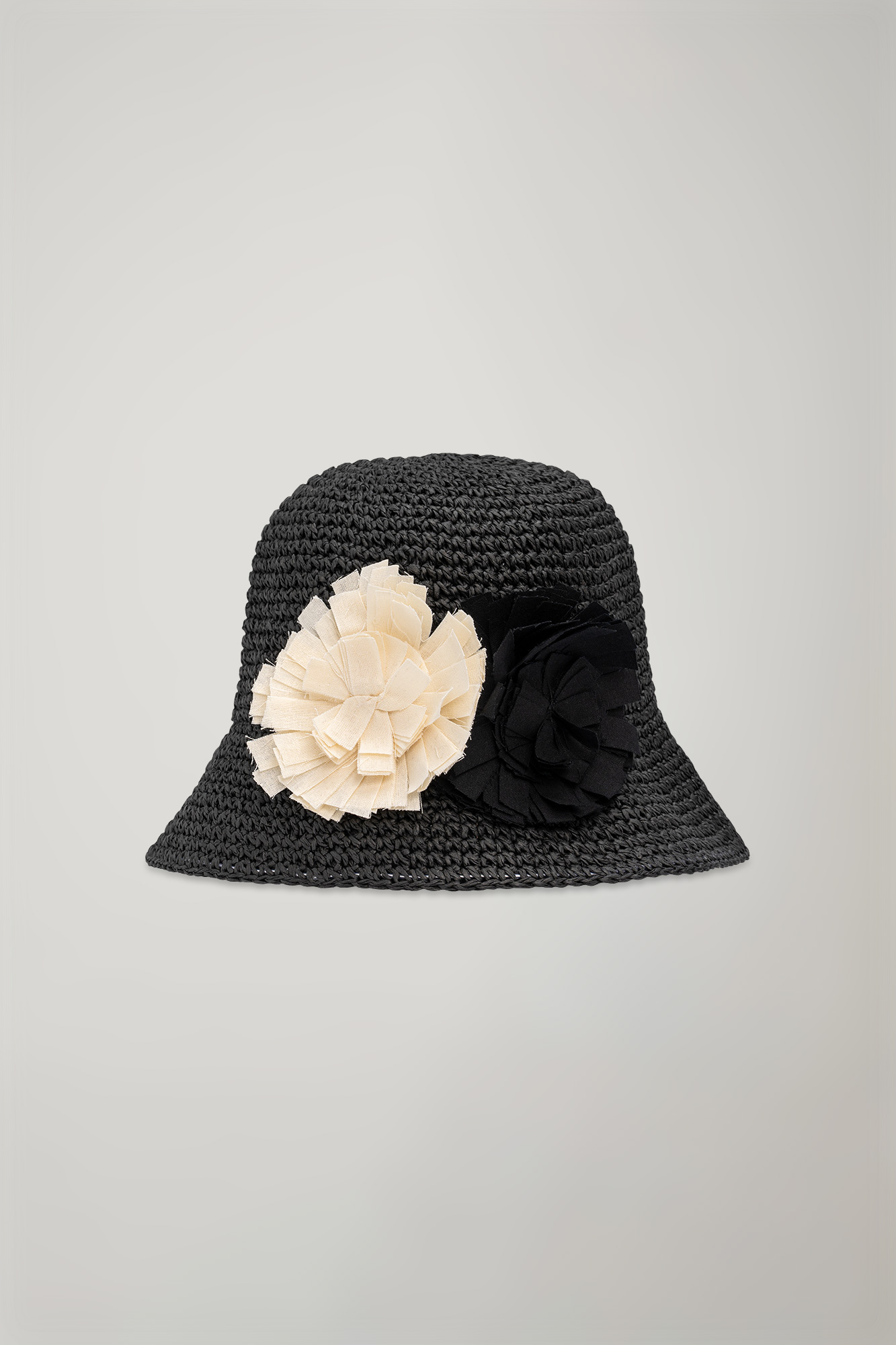 Women's hat in raffia image number null