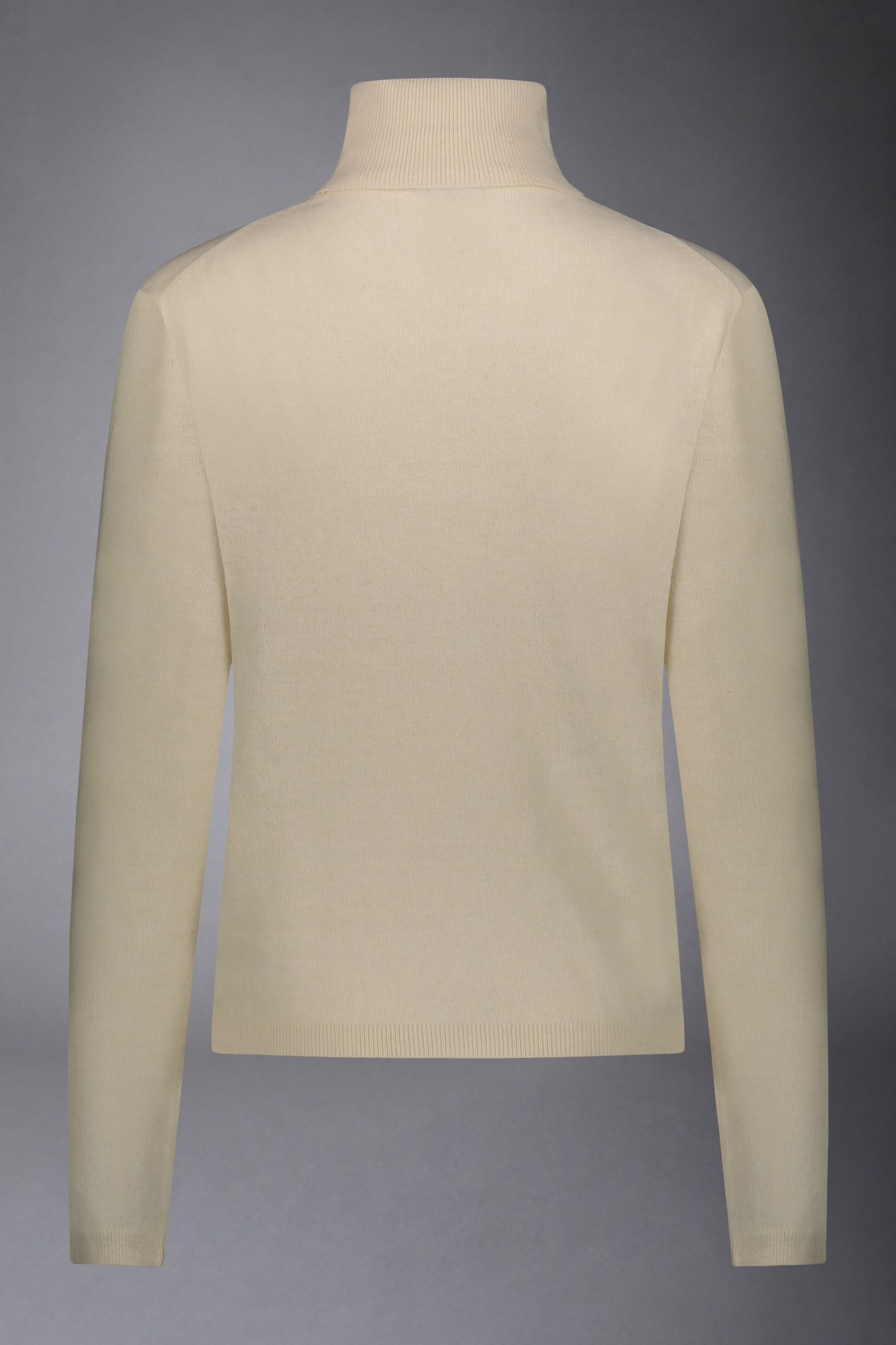 Women's wool and cashmere blend turtleneck sweater image number null