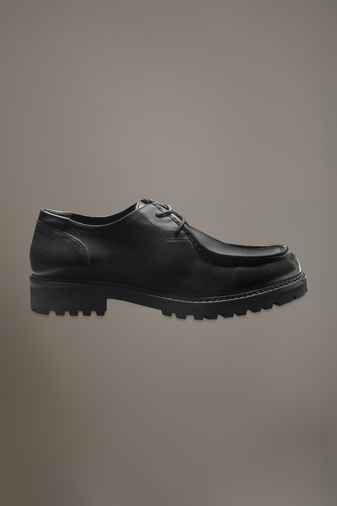 100% leather ranger shoe with rubber sole image number 2