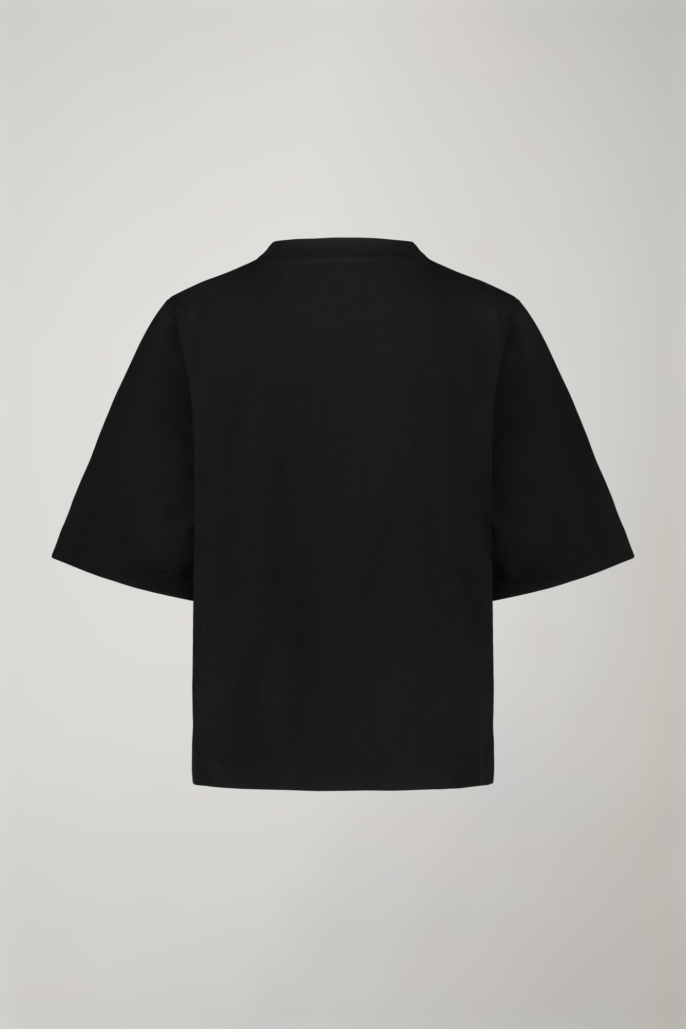T-shirt femme à col rond 100 % coton coupe régulière image number null