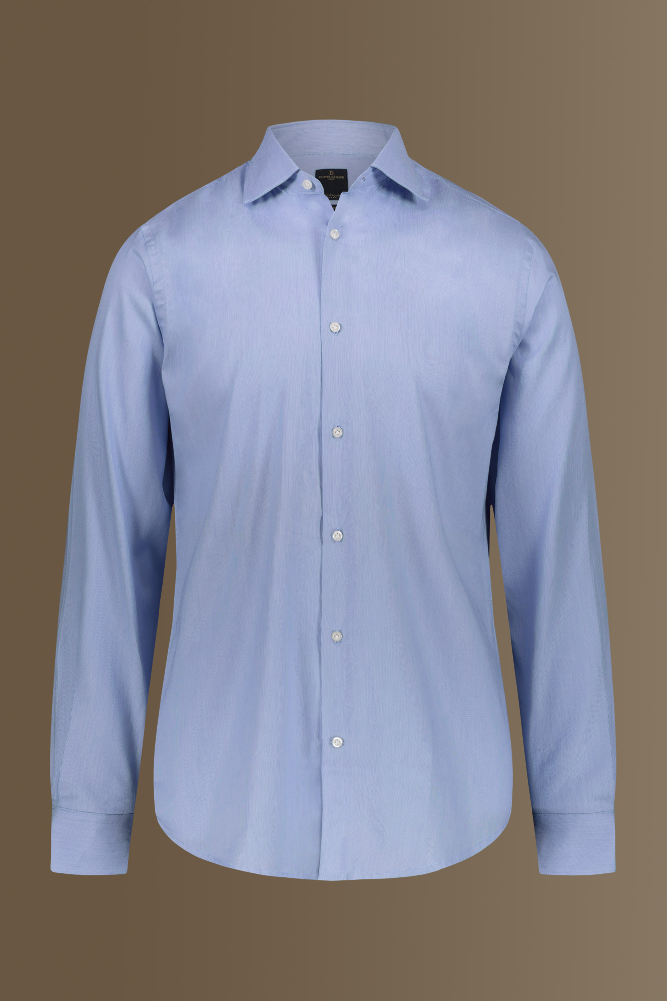 Camicia classica uomo collo francese piquet armaturato image number null