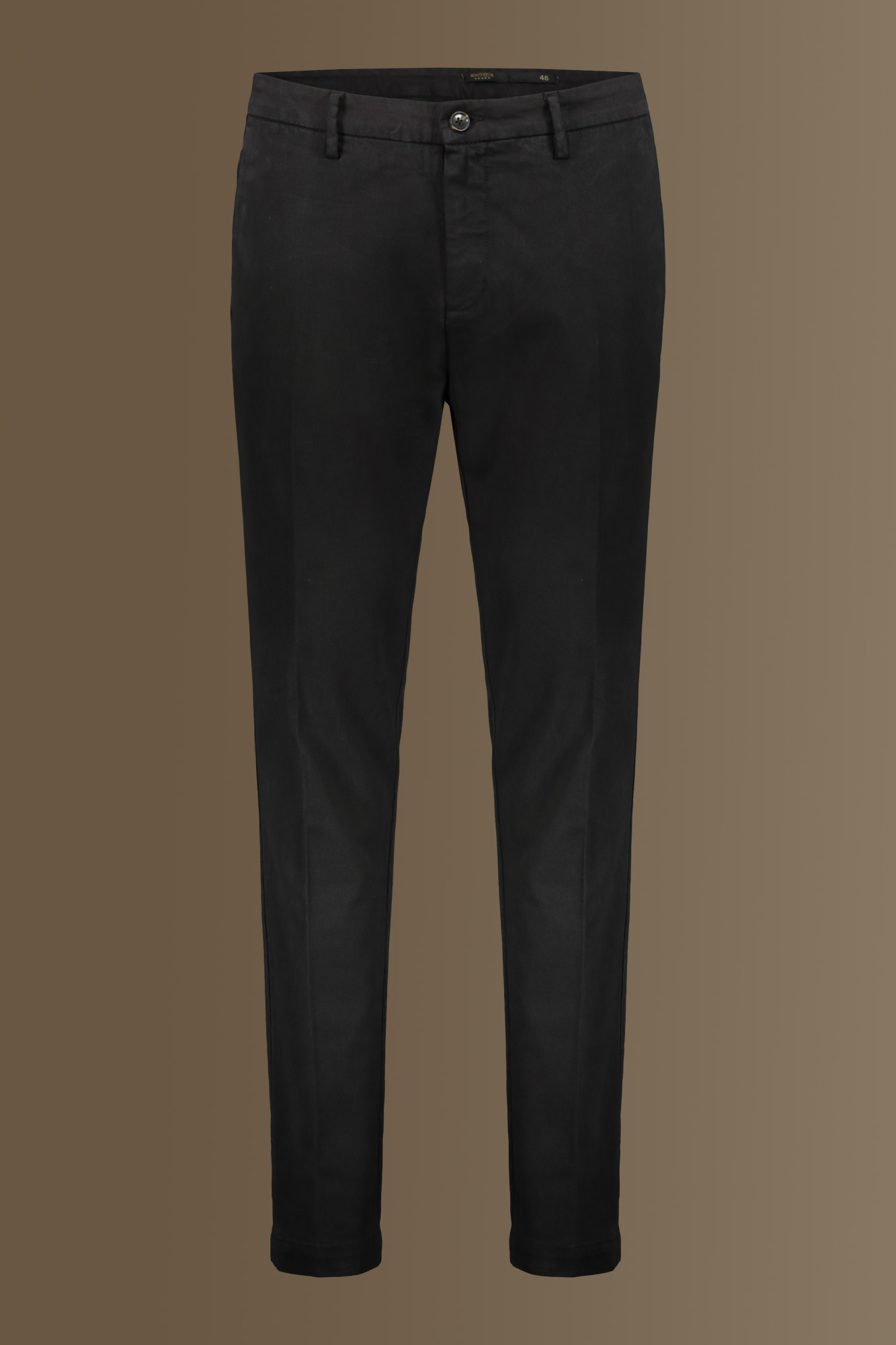 Pantalone classico chino twill elasticizzato image number 4
