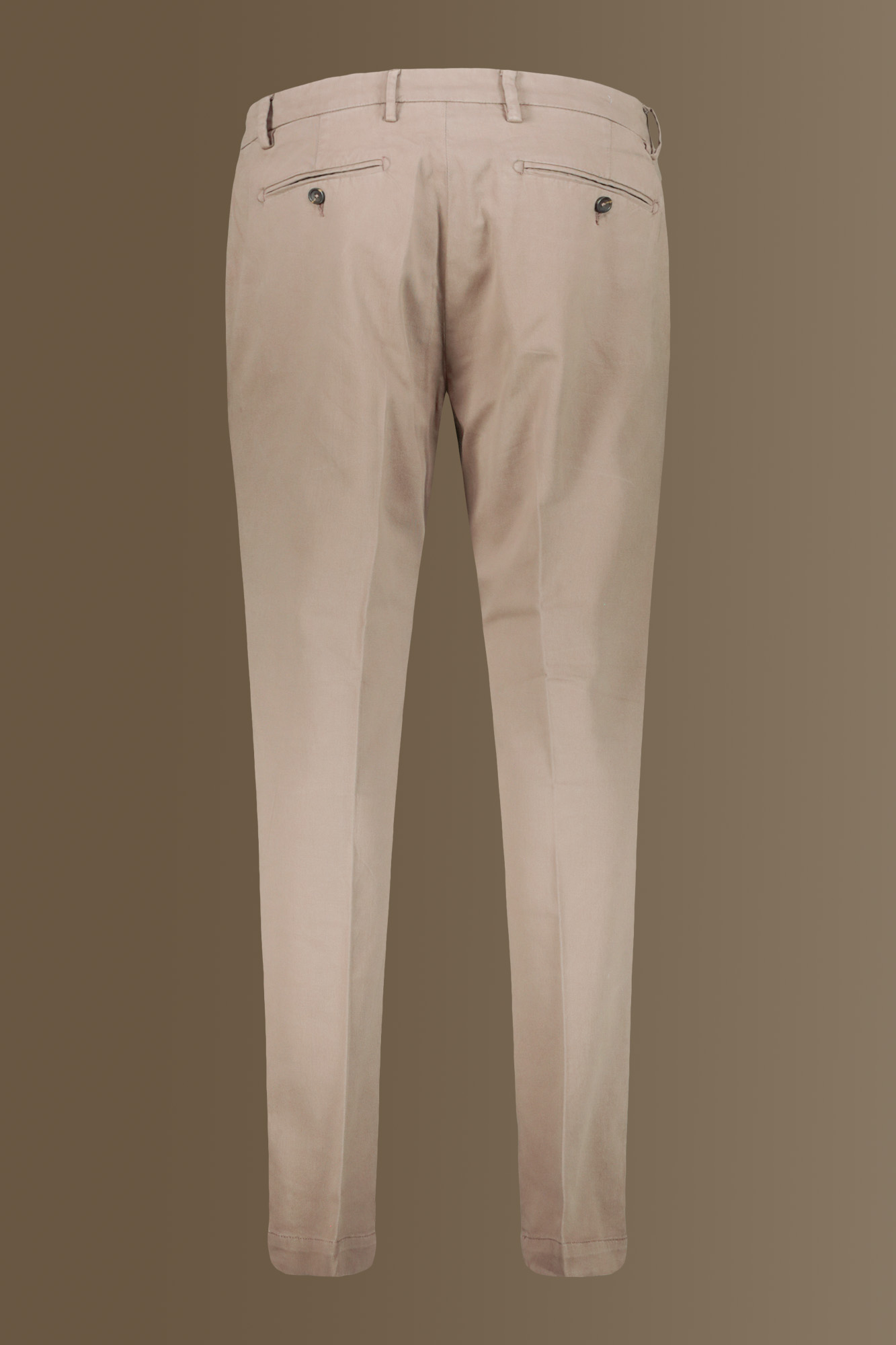 Pantalone classico chino twill elasticizzato image number 5