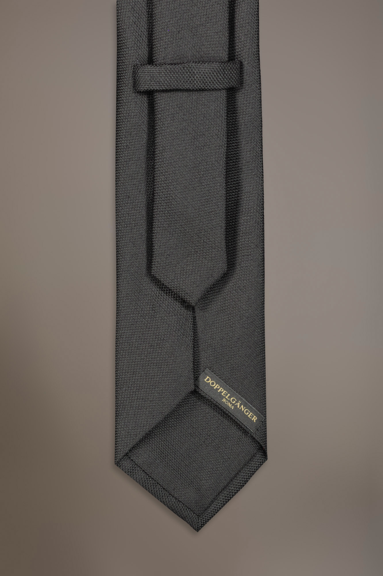 Solid color bamboo blend tie image number 1