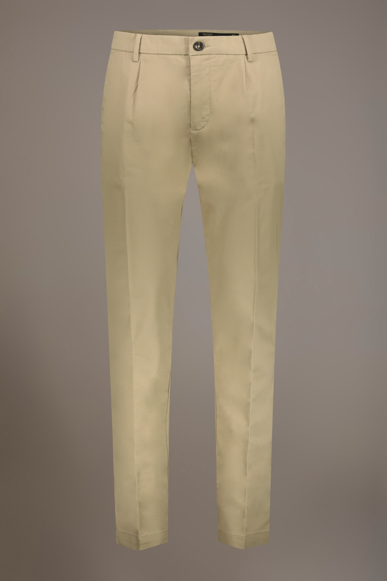 Pantalone chino con pinces singola image number 5