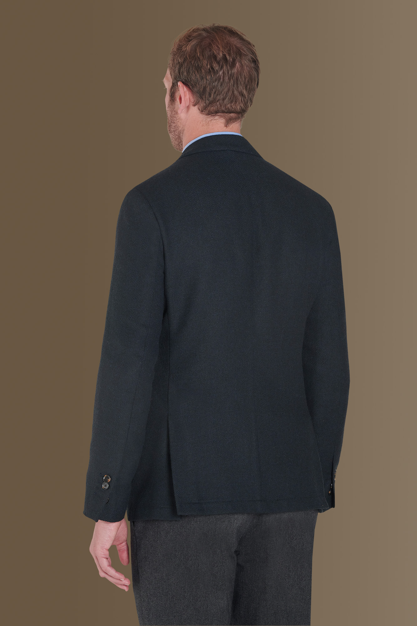 Giacca monopetto in tweed image number null
