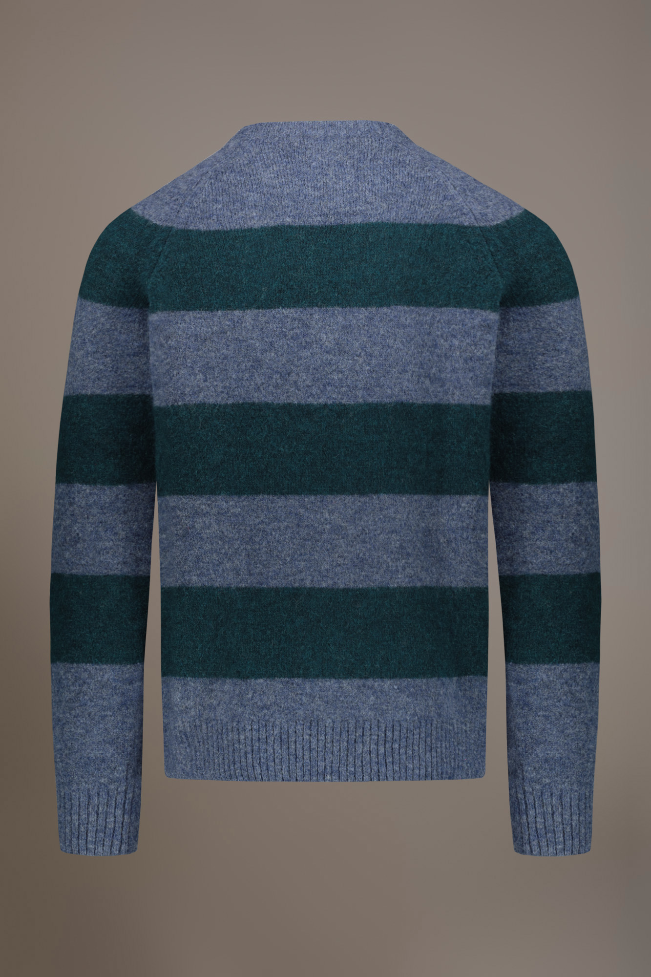 Maglia girocollo misto lana mohair image number null