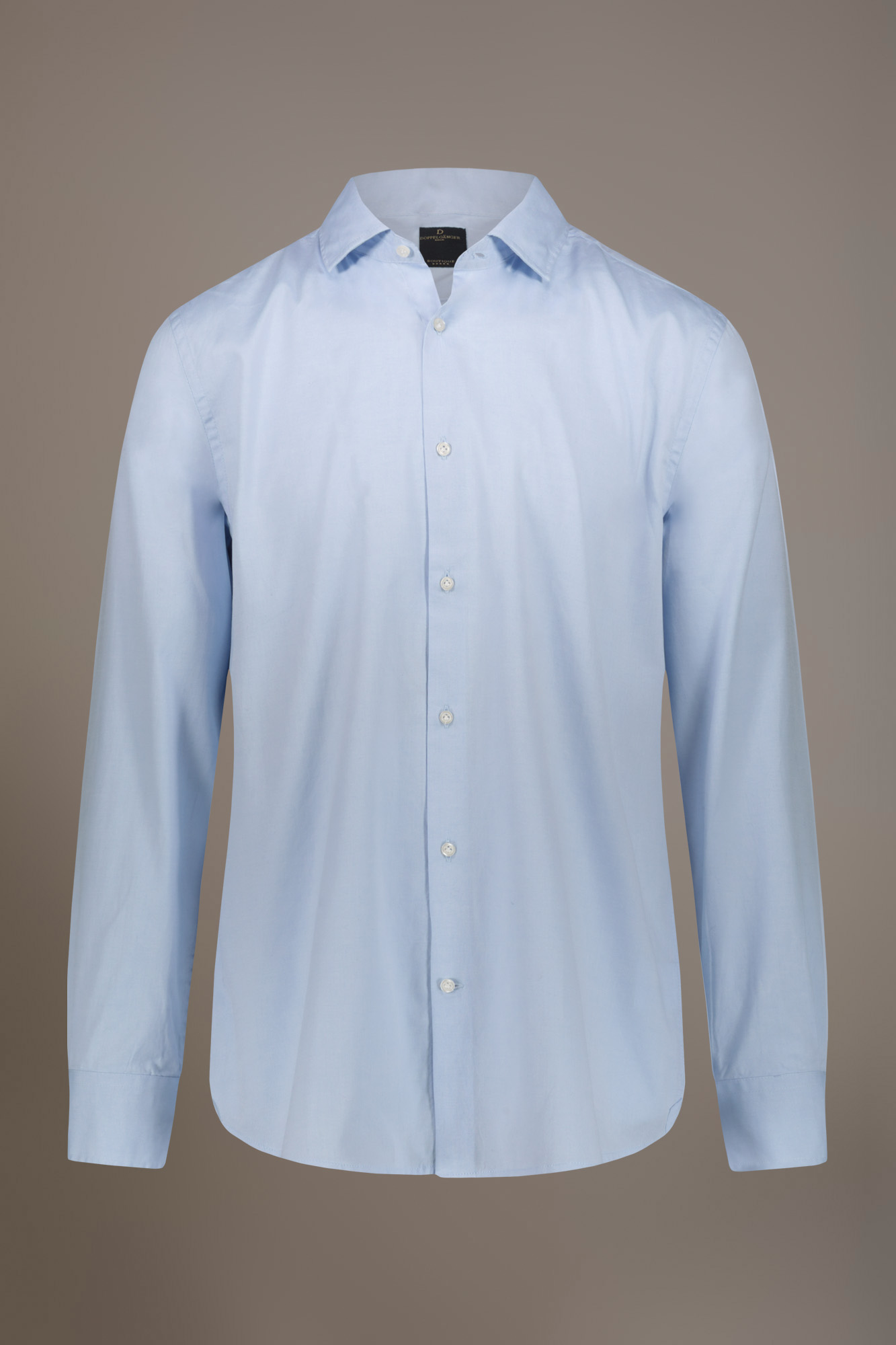 Camicia classica collo francese comfort fit tessuto pinpoint image number null