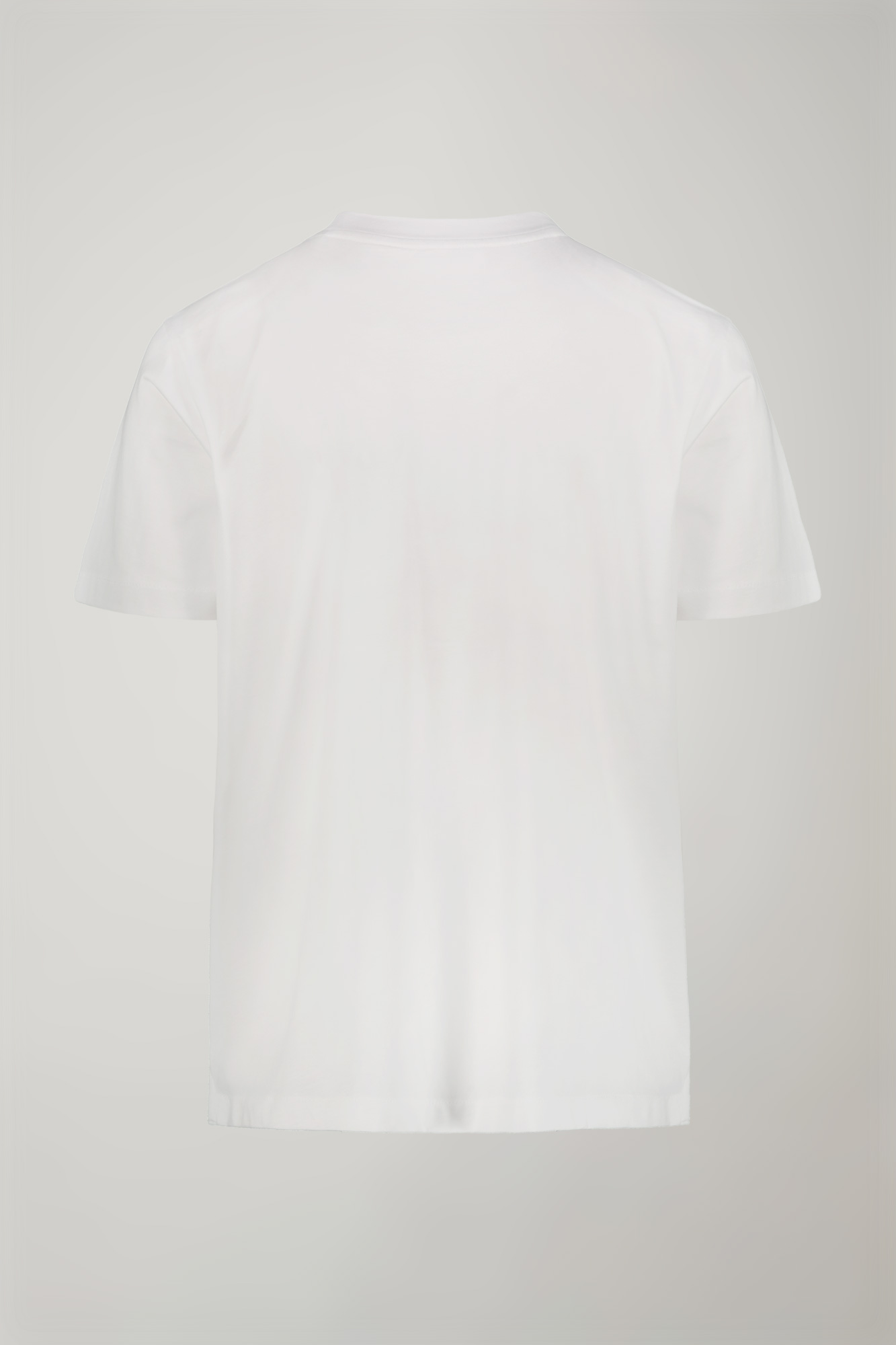 Men’s round neck t-shirt 100% cotton regular fit image number null