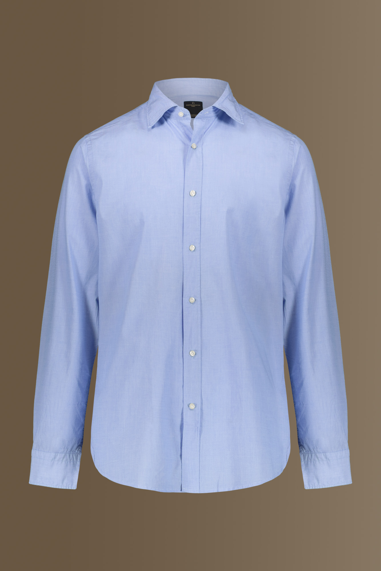 French collar new classic washed shirt fil -a- fil image number null