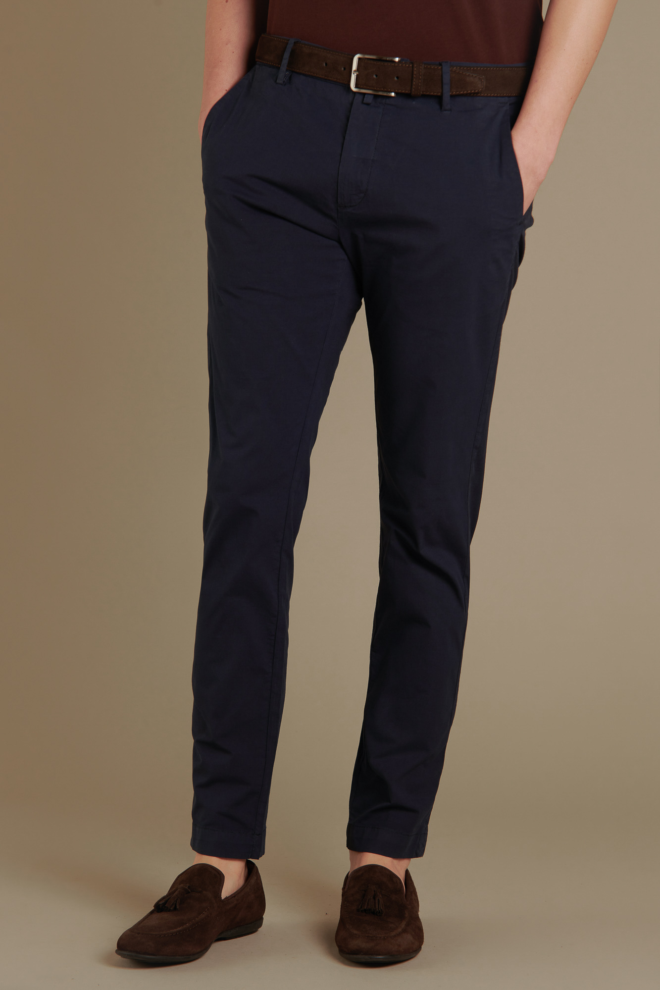 Pantalone chino in puro cotone image number null