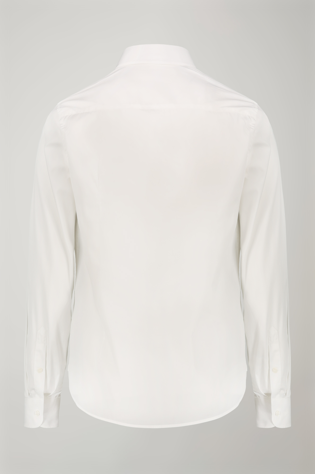 Technisches Herrenhemd mit klassischem Kragen aus Nylon in normaler Passform image number null