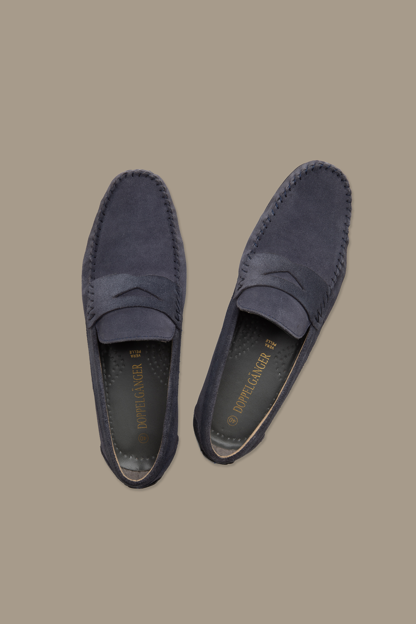 Loafer 100% leather suede image number null