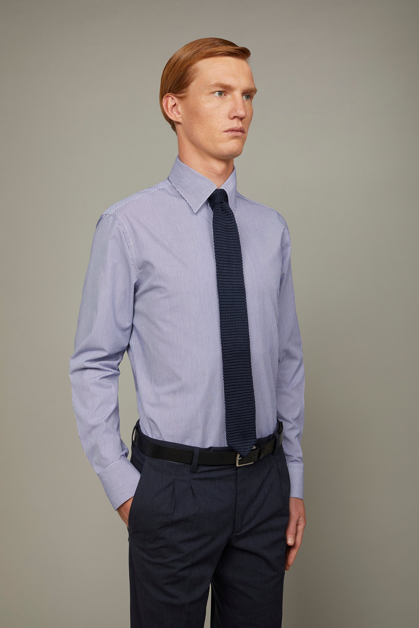 Camicia Uomo Taglie Forti Mezza Manica Corta Fantasia Righe - Foto 8