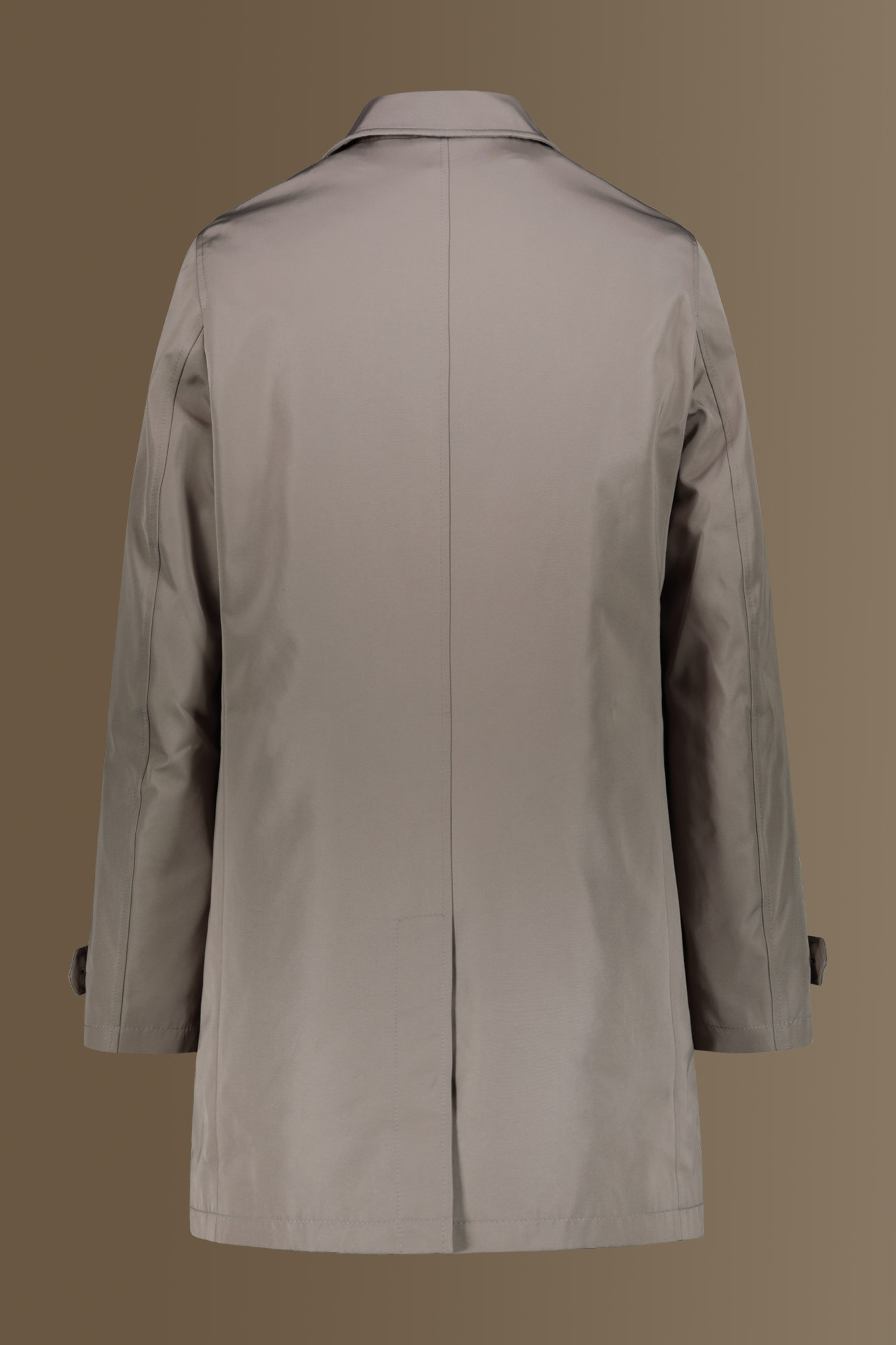 Coated padded tech raincoat image number null