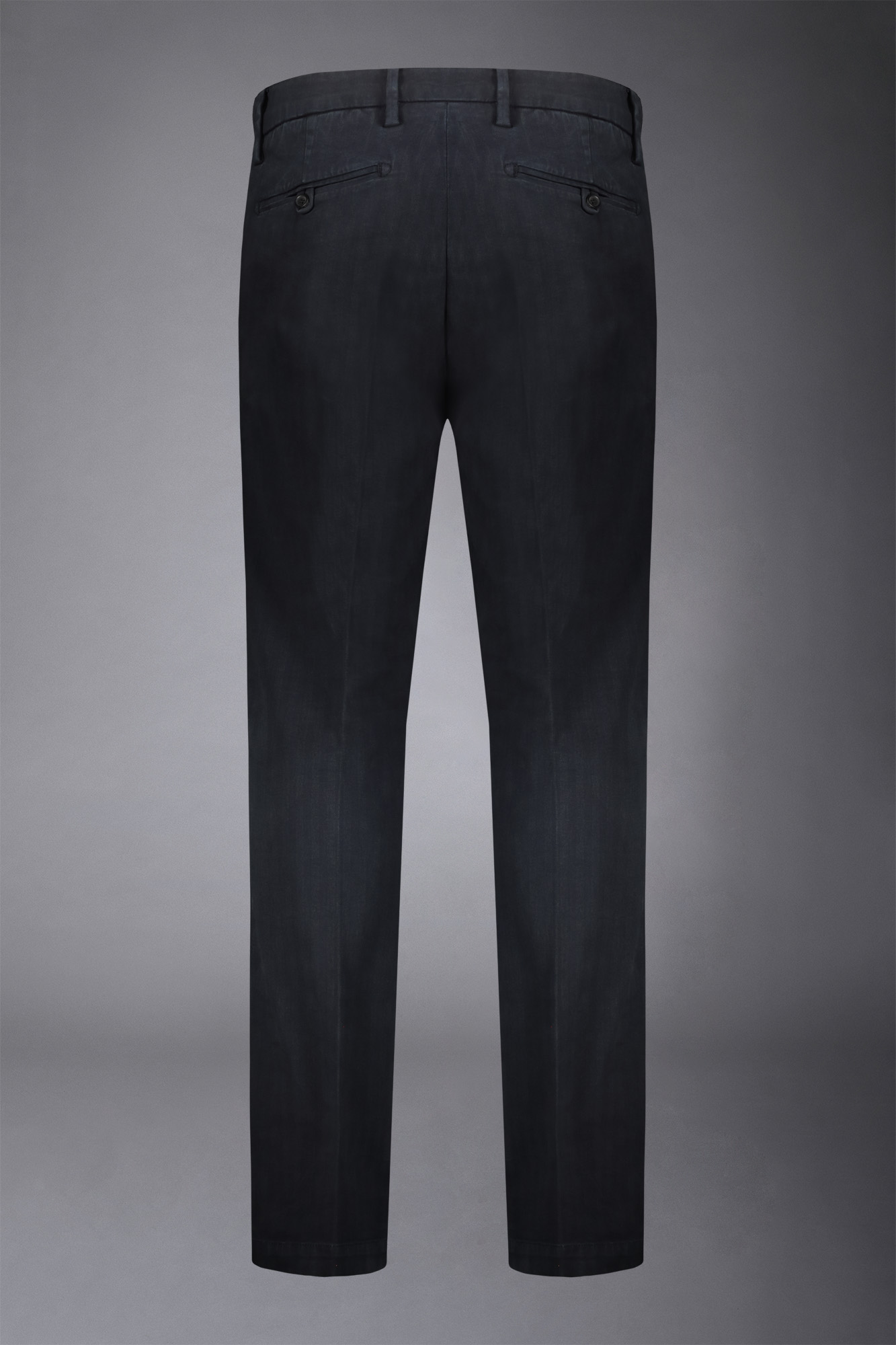 Pantalon classique, coupe régulière, tissu à chevrons image number null