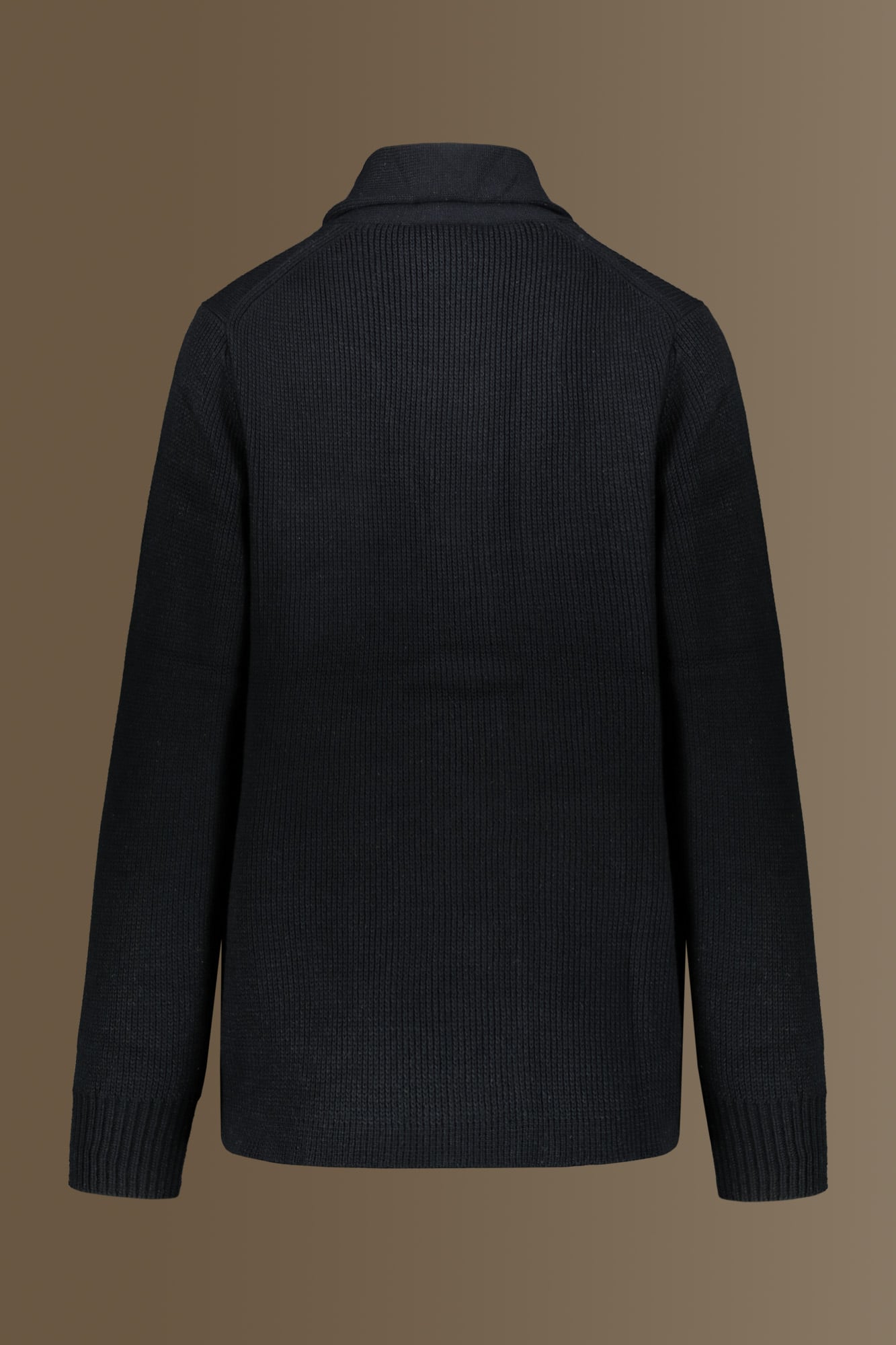 Cardigan Uomo Maglione Oversize A Maglia Grossa Con Collo A Sciarpa – Casual, Bottoni, Tinta Unita
