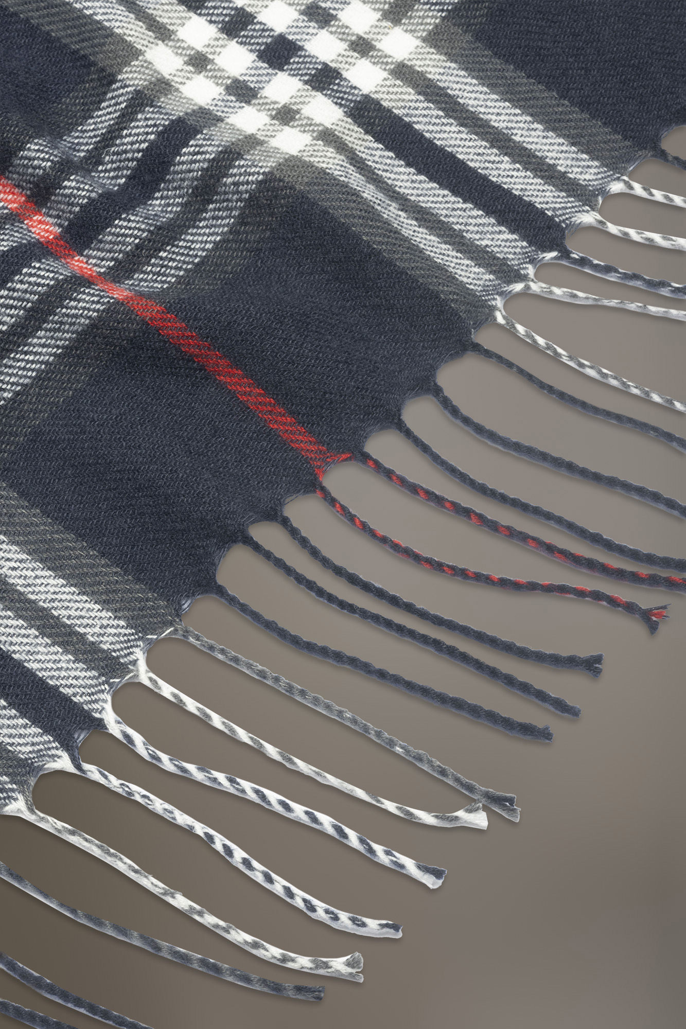 Tartan design shawl image number null