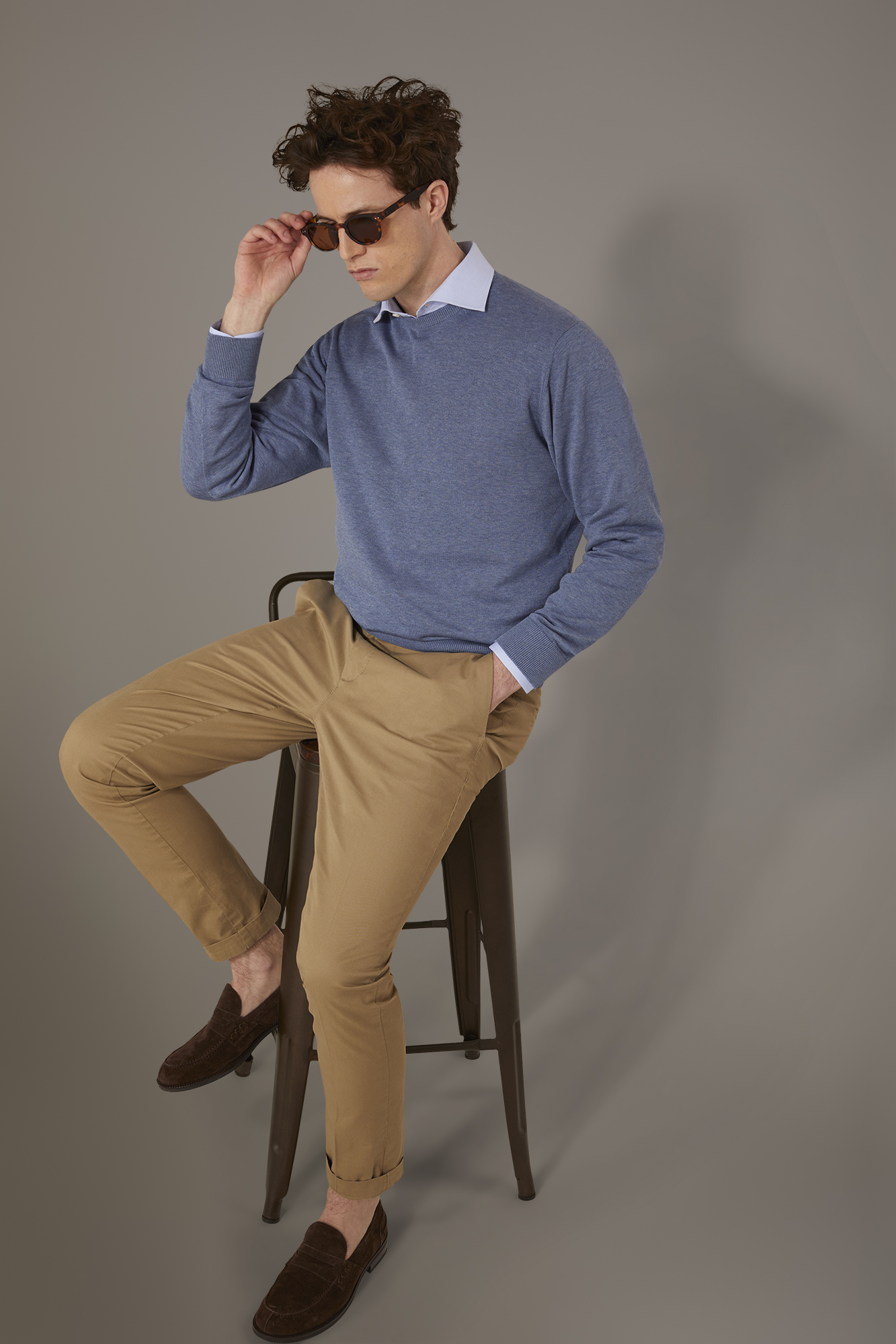 Pantalone chino classico image number null