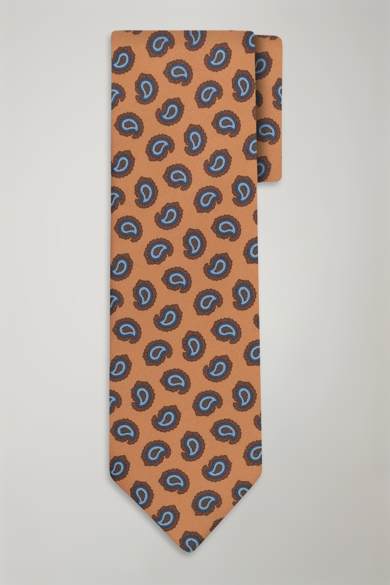 Men's micro patterned bamboo tie image number null