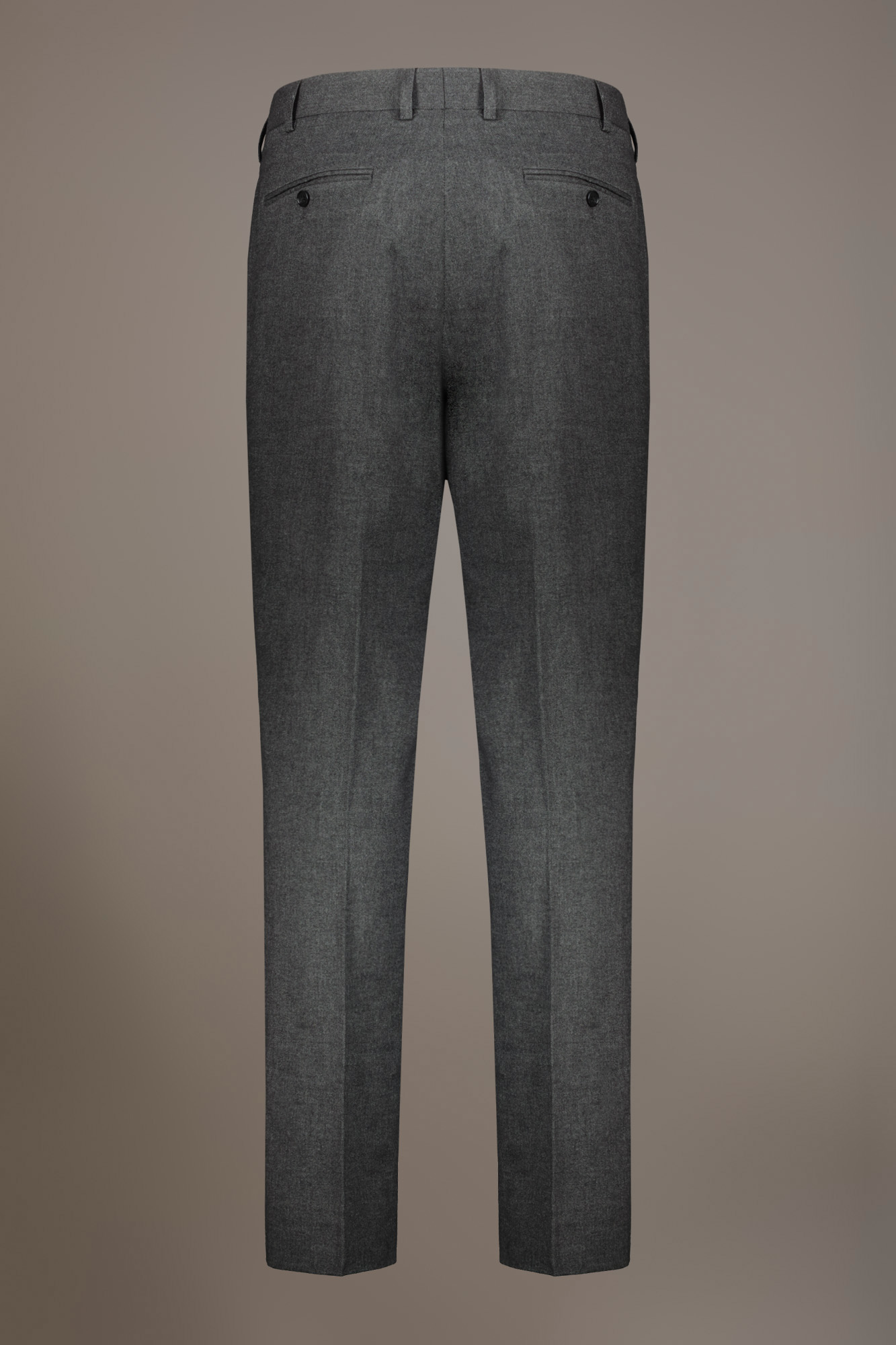 Abito monopetto regular fit tessuto misto cotone stretch image number null