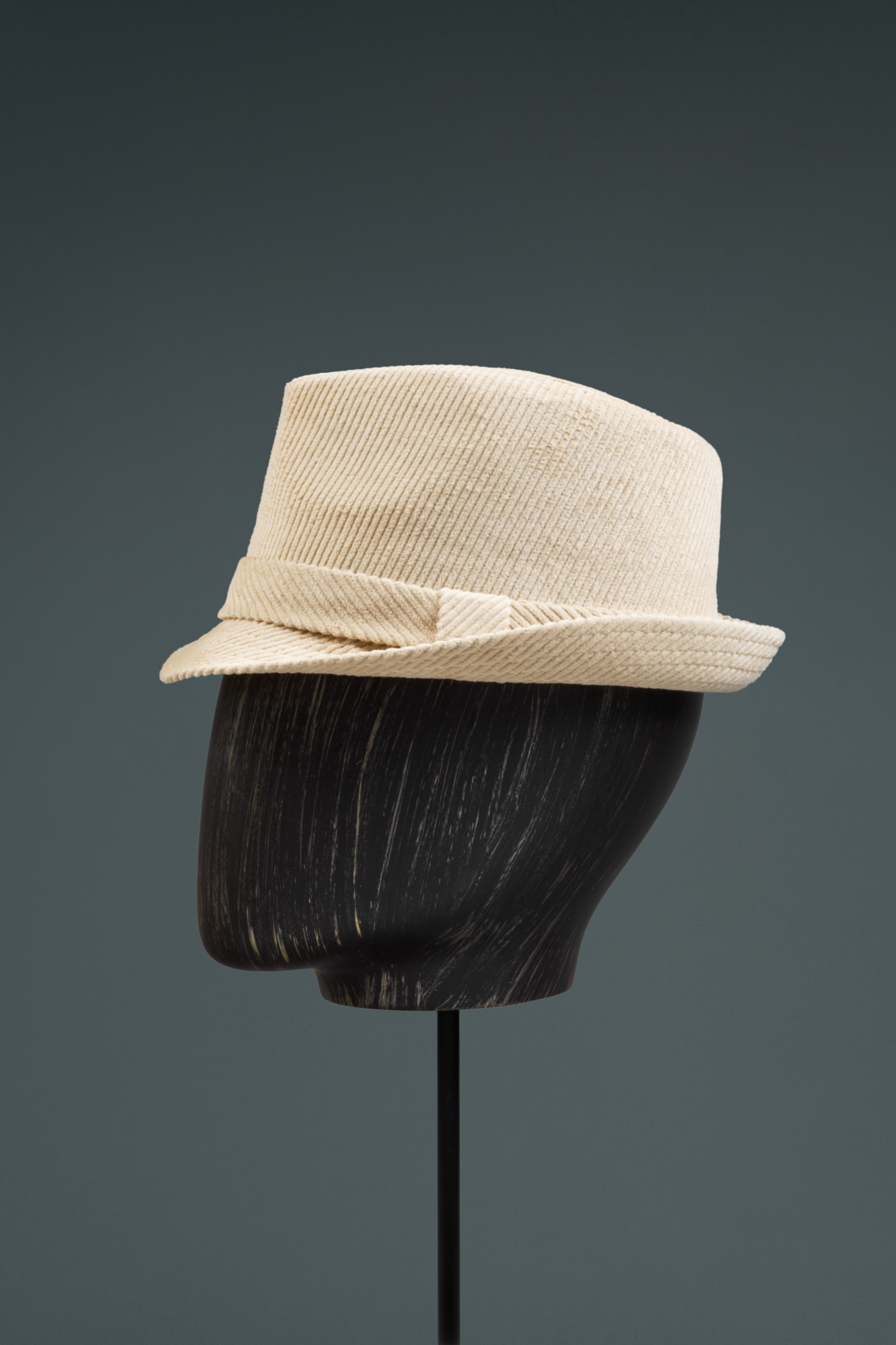 Ribbed fedora hat image number null