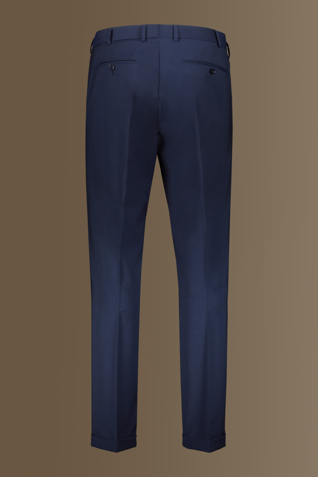Single breasted suit trousers with turn up image number null