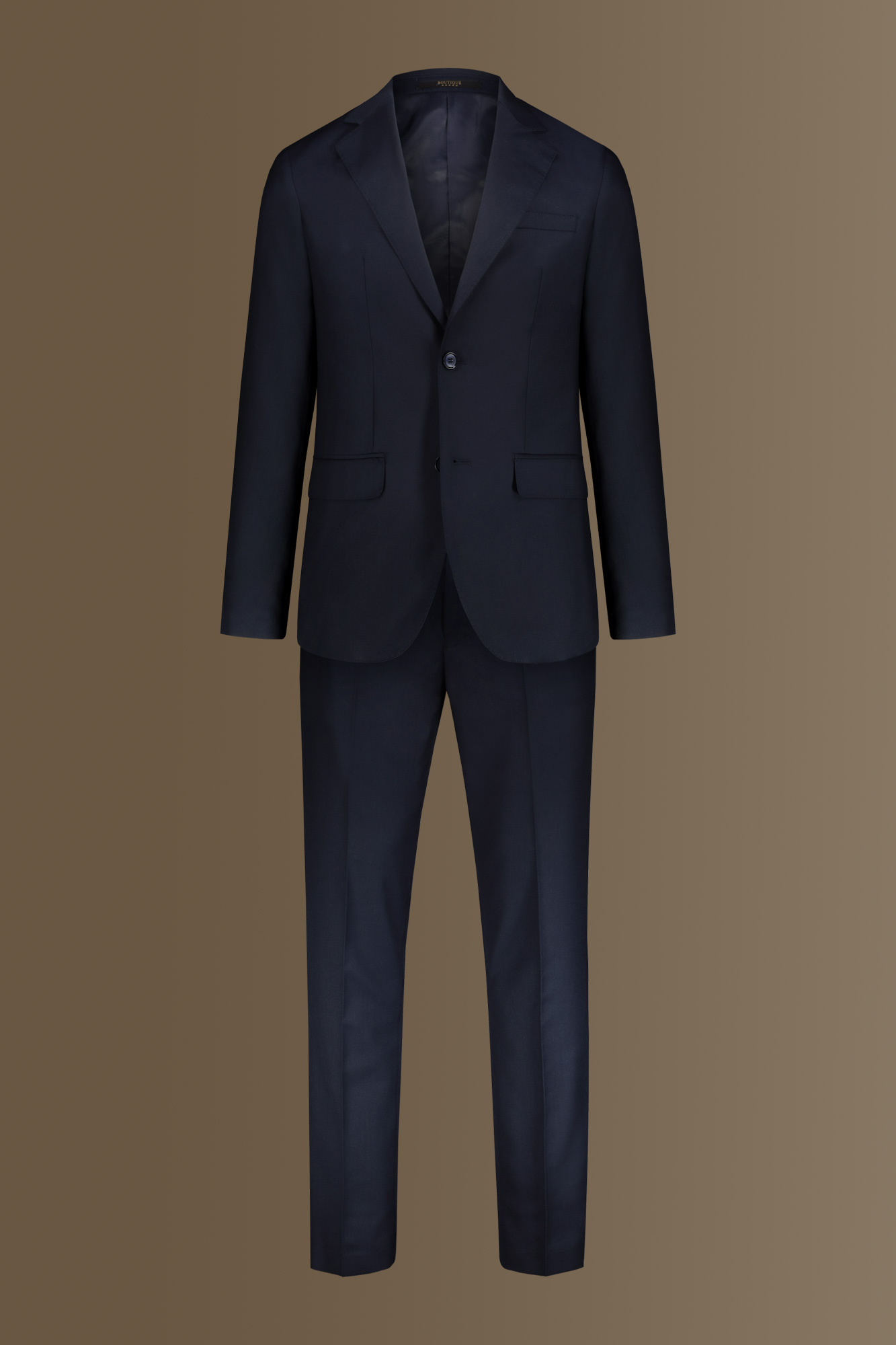 Single breasted suit solid color Twill Fabric image number null