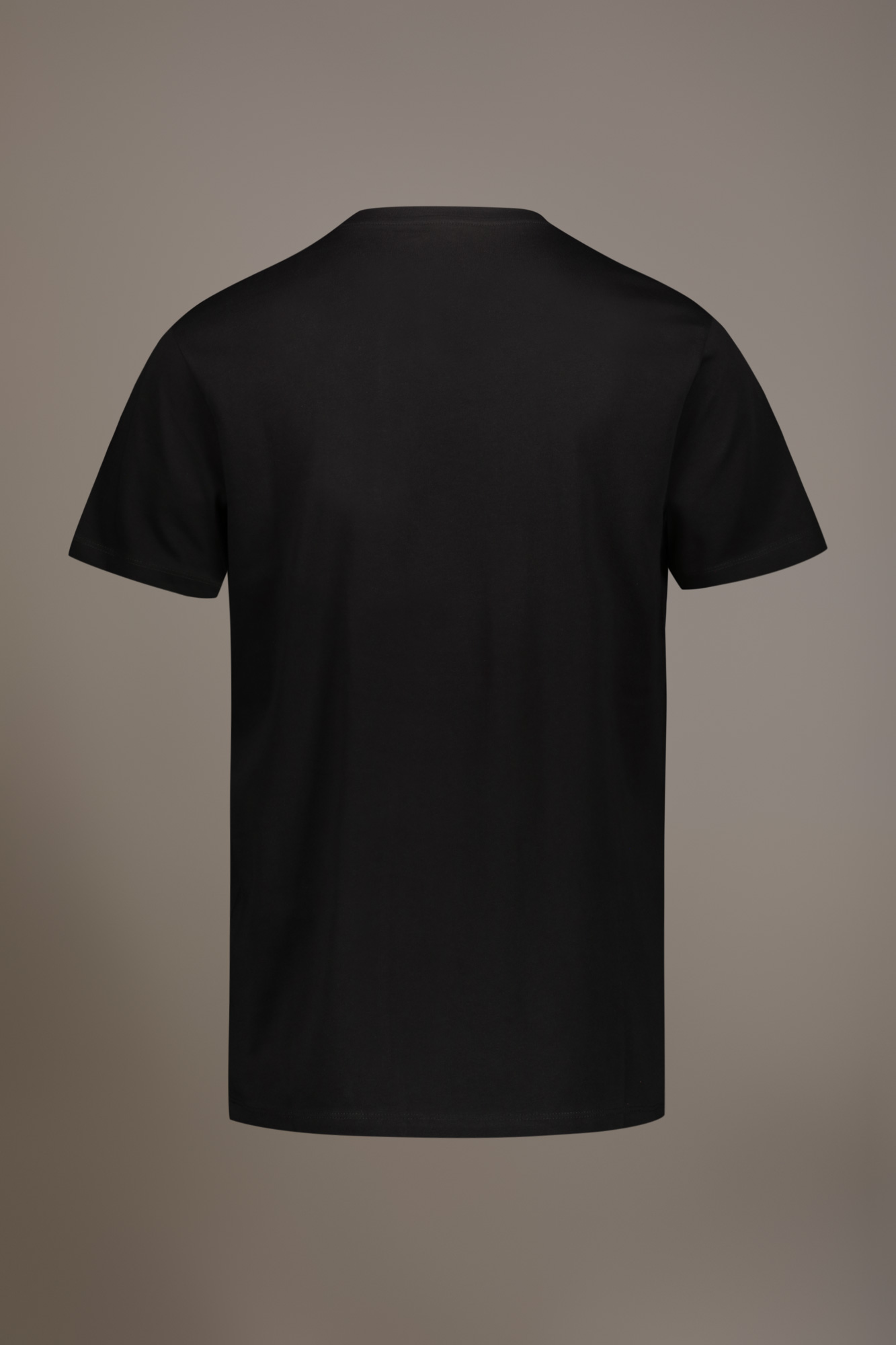 T-Shirt mit Rundhalsausschnitt aus 100% Baumwolle image number null