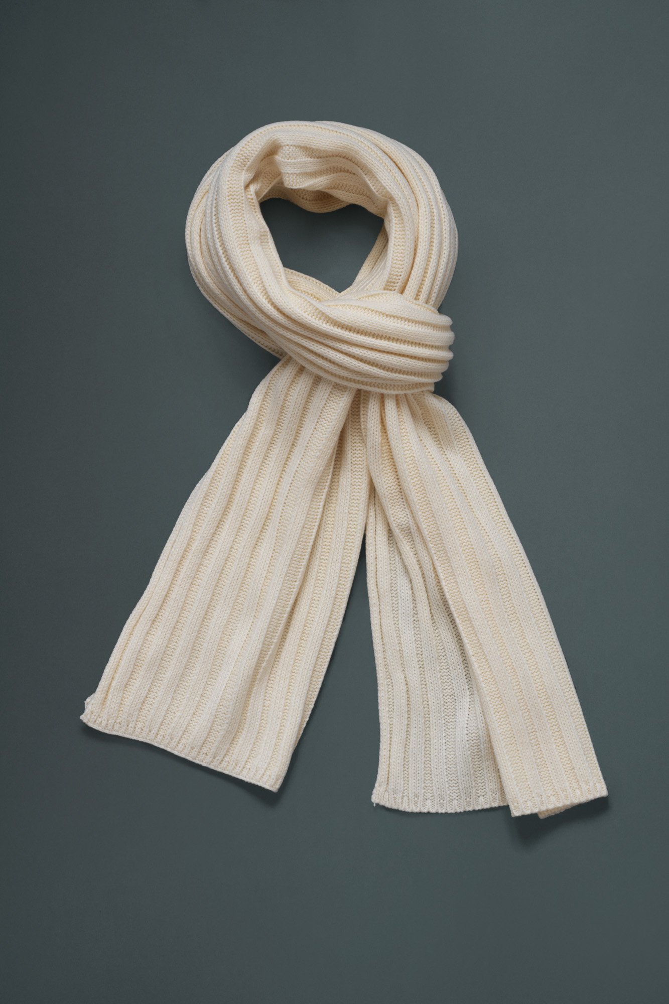 StyleBREAKER Jersey Loop Scarf In Crash Look, Monocromatico, Leggero Sciarpa Estiva, Elastico 01016041, Colore:Antracite